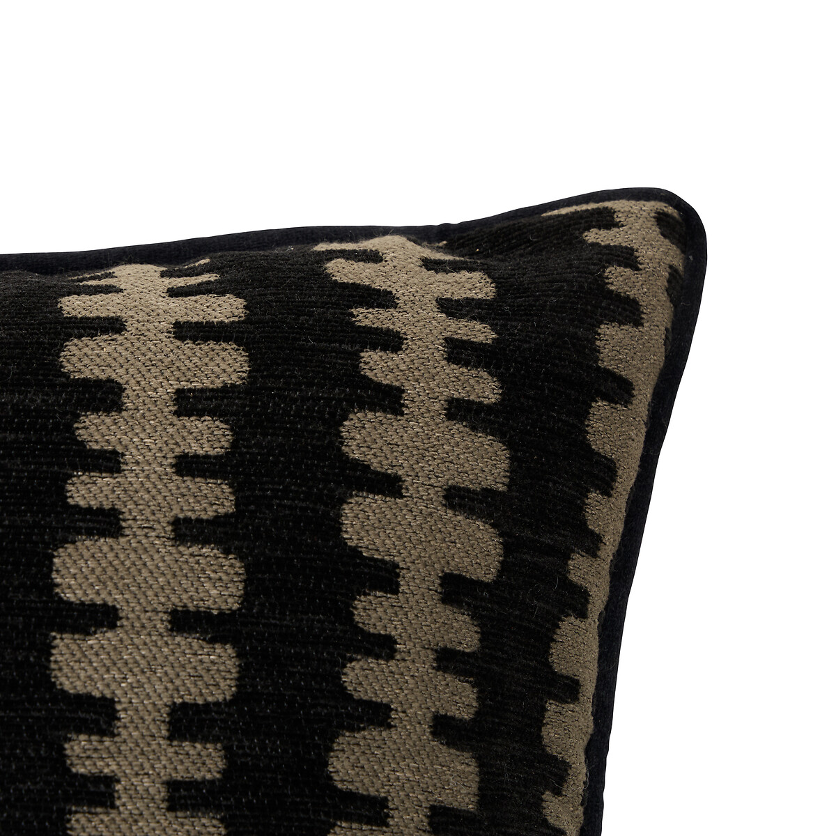 Almofada NYERO preto e dourado 38x58cm