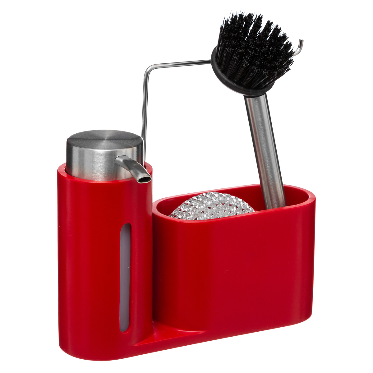 Doseador para cozinha vermelho