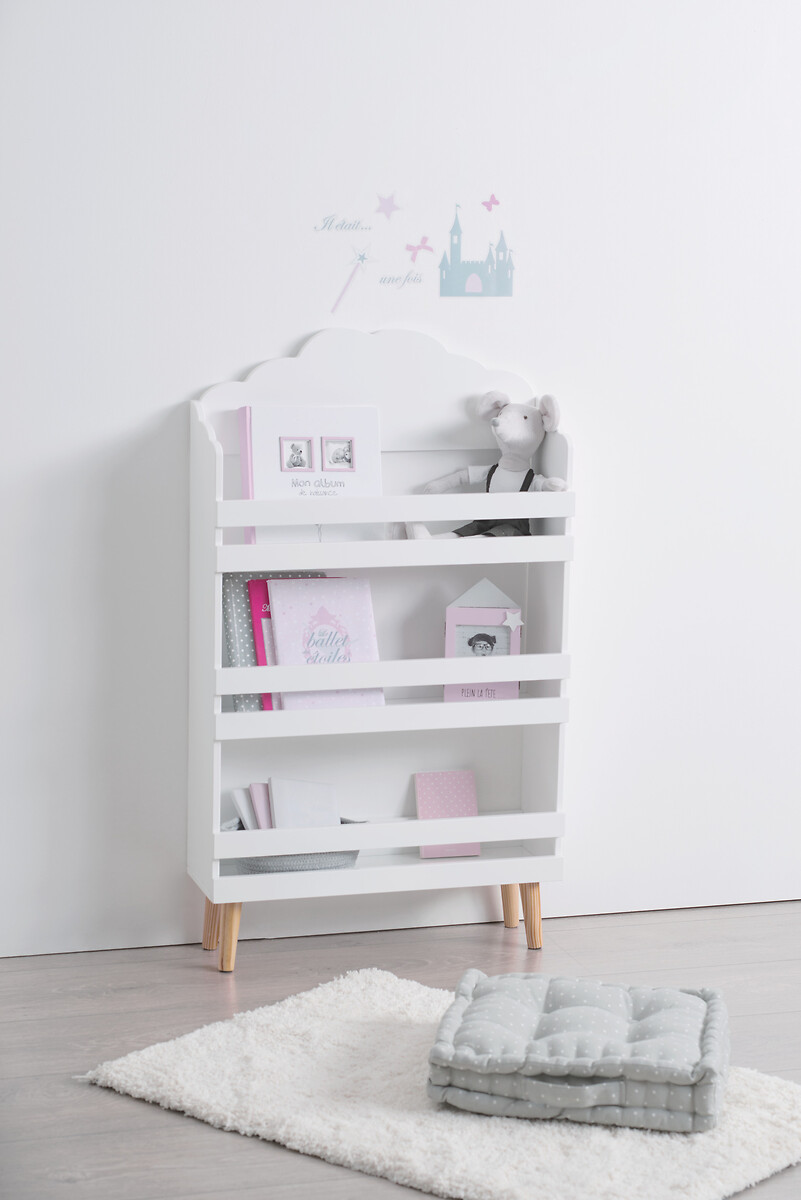 Estante NUVEM branca 100x18x58cm