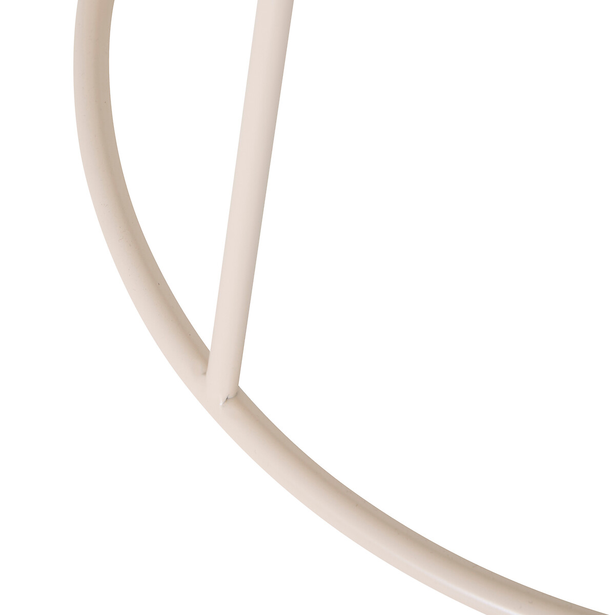 Mesa de apoio LATTE bege 38cm