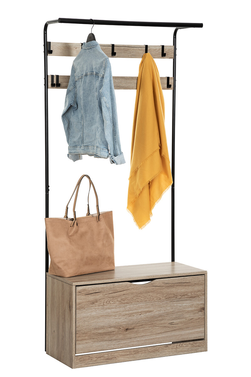 Cabide de entrada com sapateira JANO