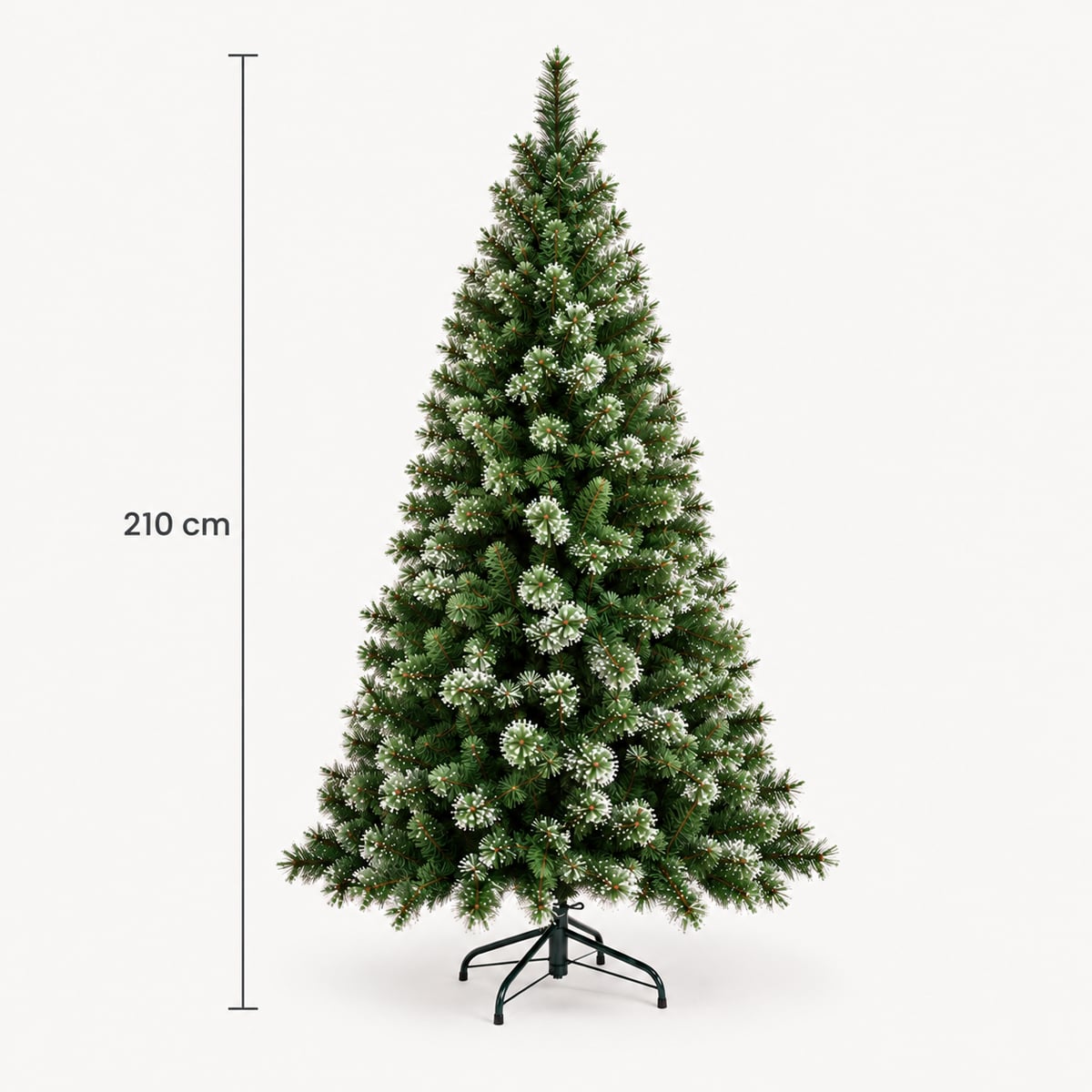 &Aacute;rvore de natal GRACIOUS verde 210cm