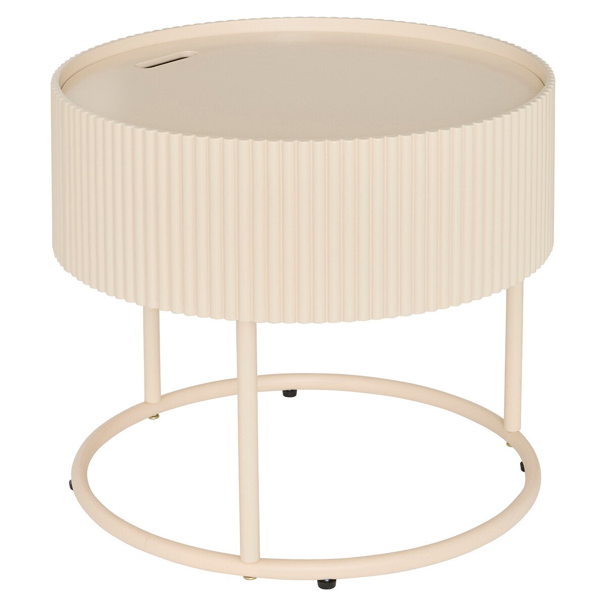 Mesa de apoio JUNA bege 40,5cm