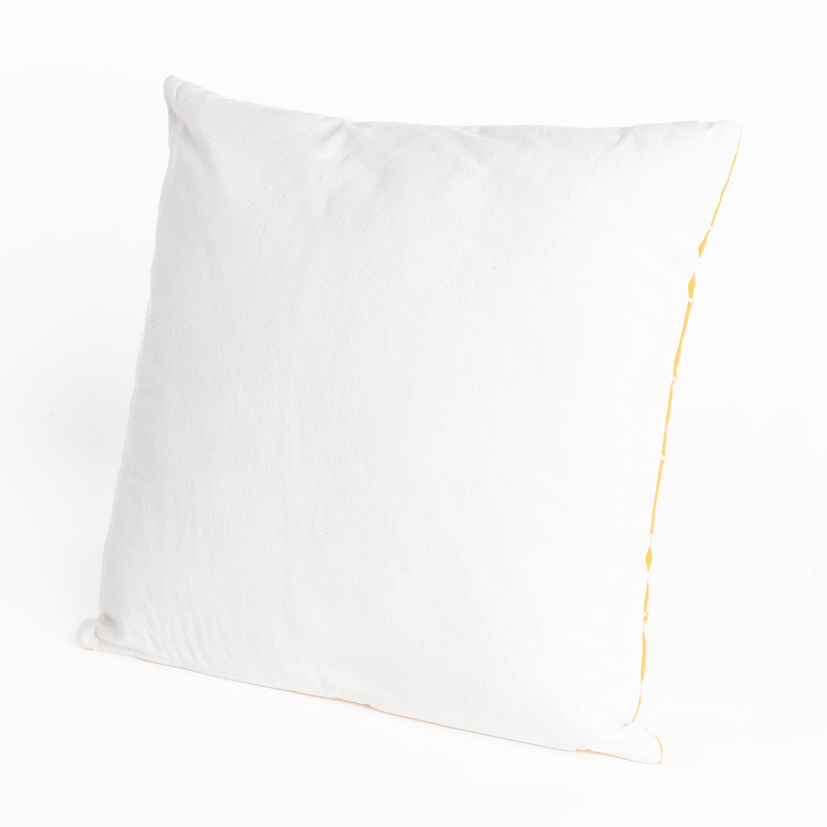 Almofada LINECHIC amarelo em algod&atilde;o 45x45cm