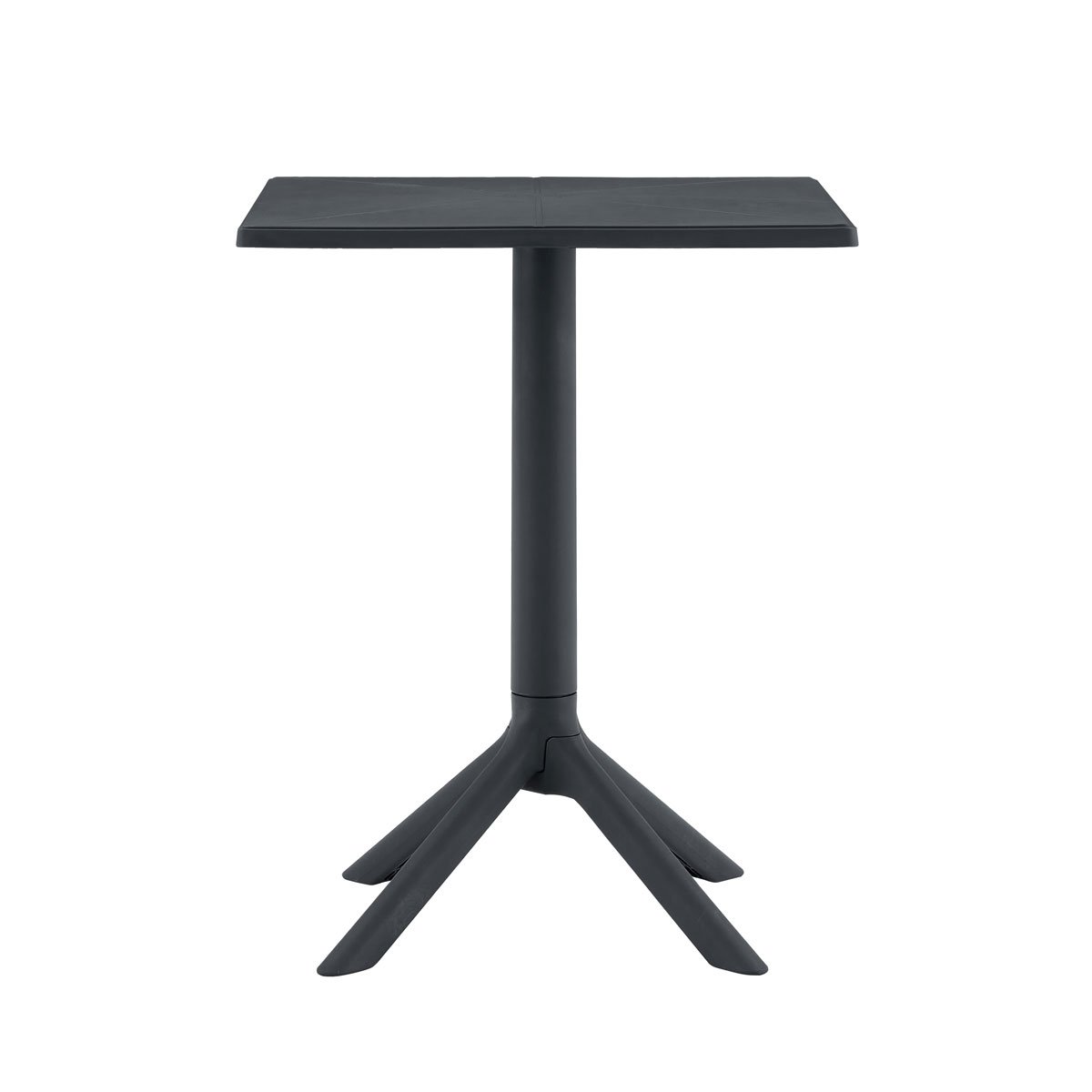 Mesa BARI cinzenta quadrada