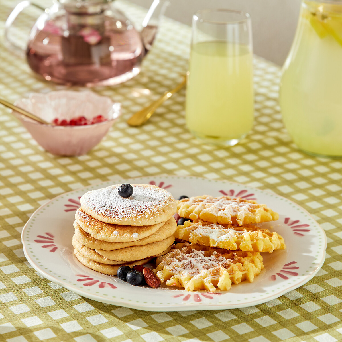 Prato raso FLEUR DE ROSE 27cm