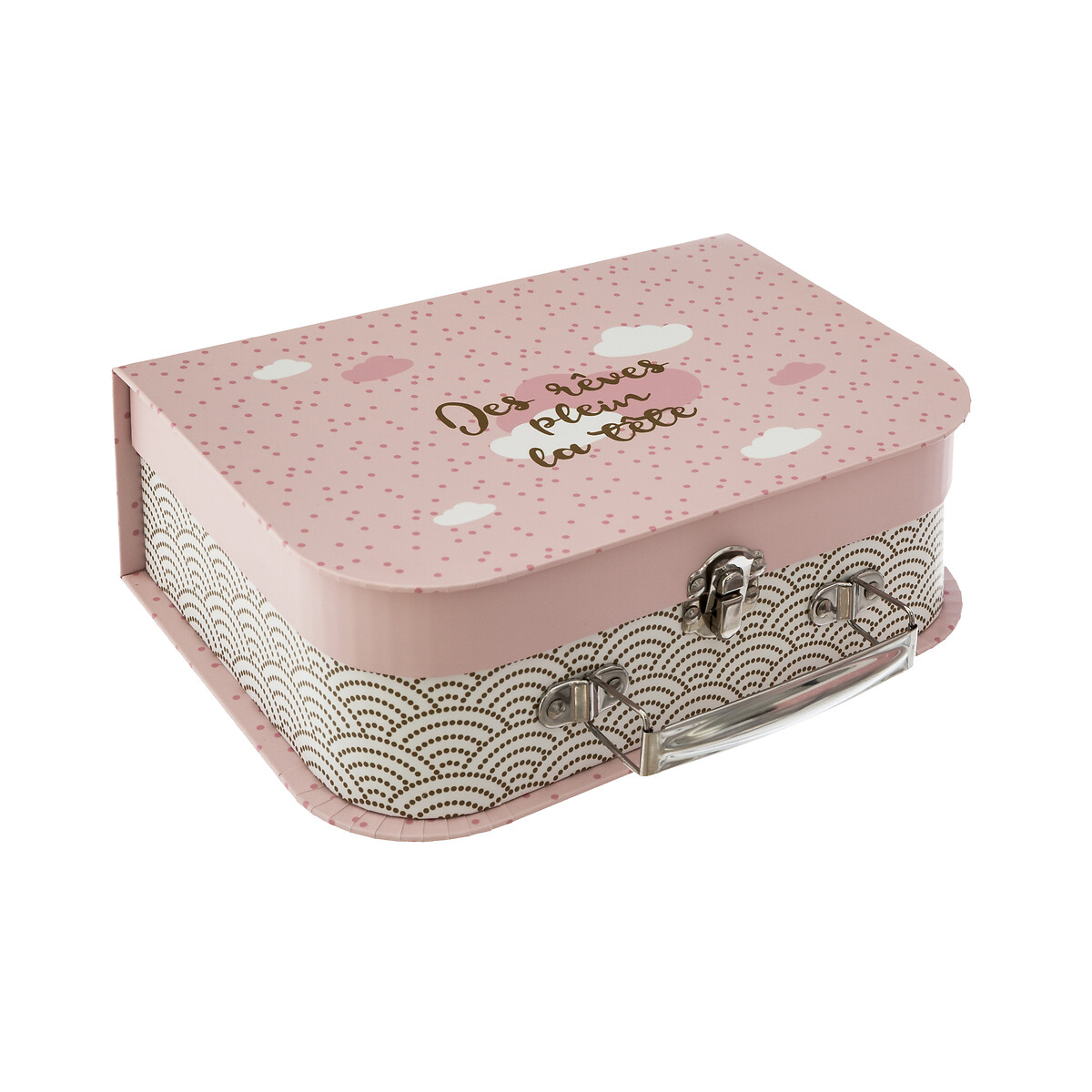 Conjunto de 3 malas de arruma&ccedil;&atilde;o DOUCEUR rosa