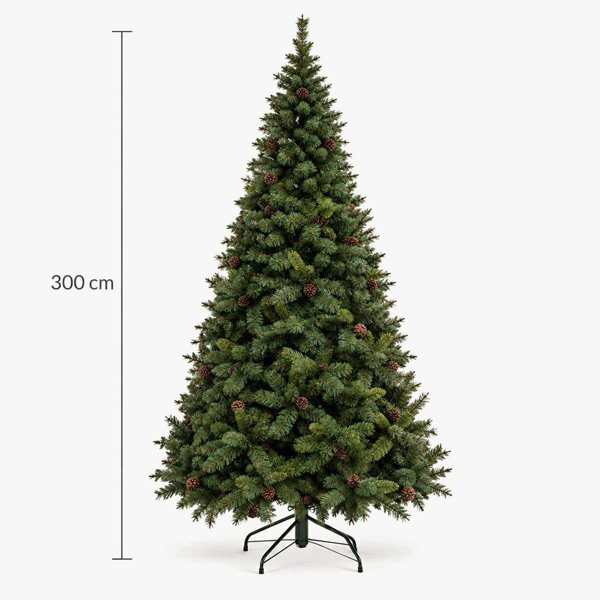 &Aacute;rvore de natal ROYAL MAJESTIC verde 300cm