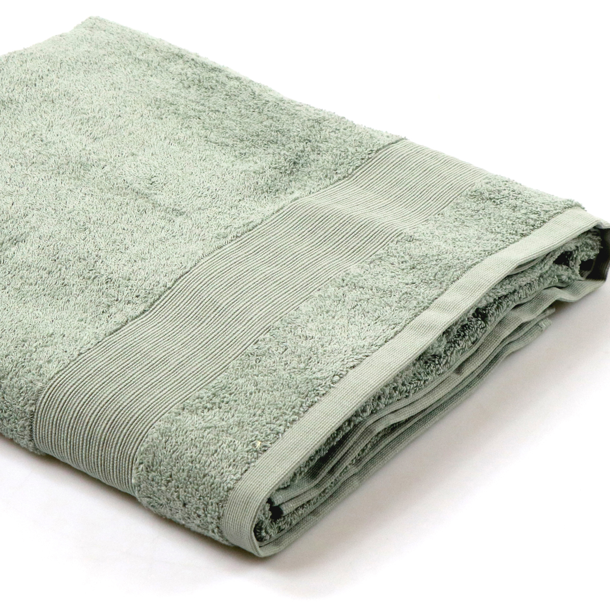 Toalha len&ccedil;ol de banho verde TIMELESS 100x150cm