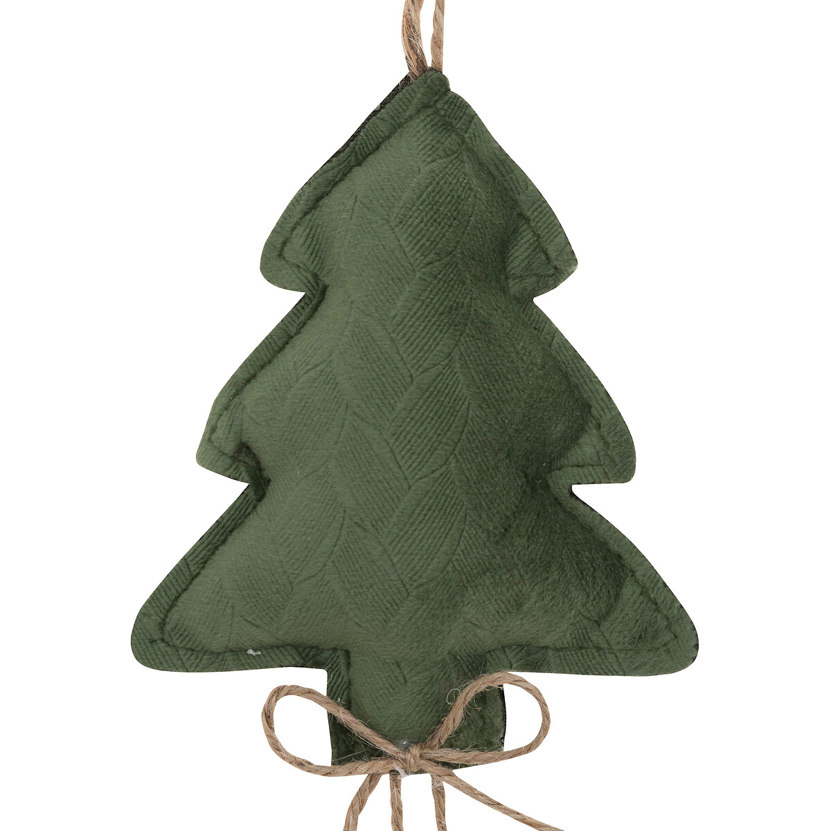 Pendurante &aacute;rvore de natal e pinhas 36cm
