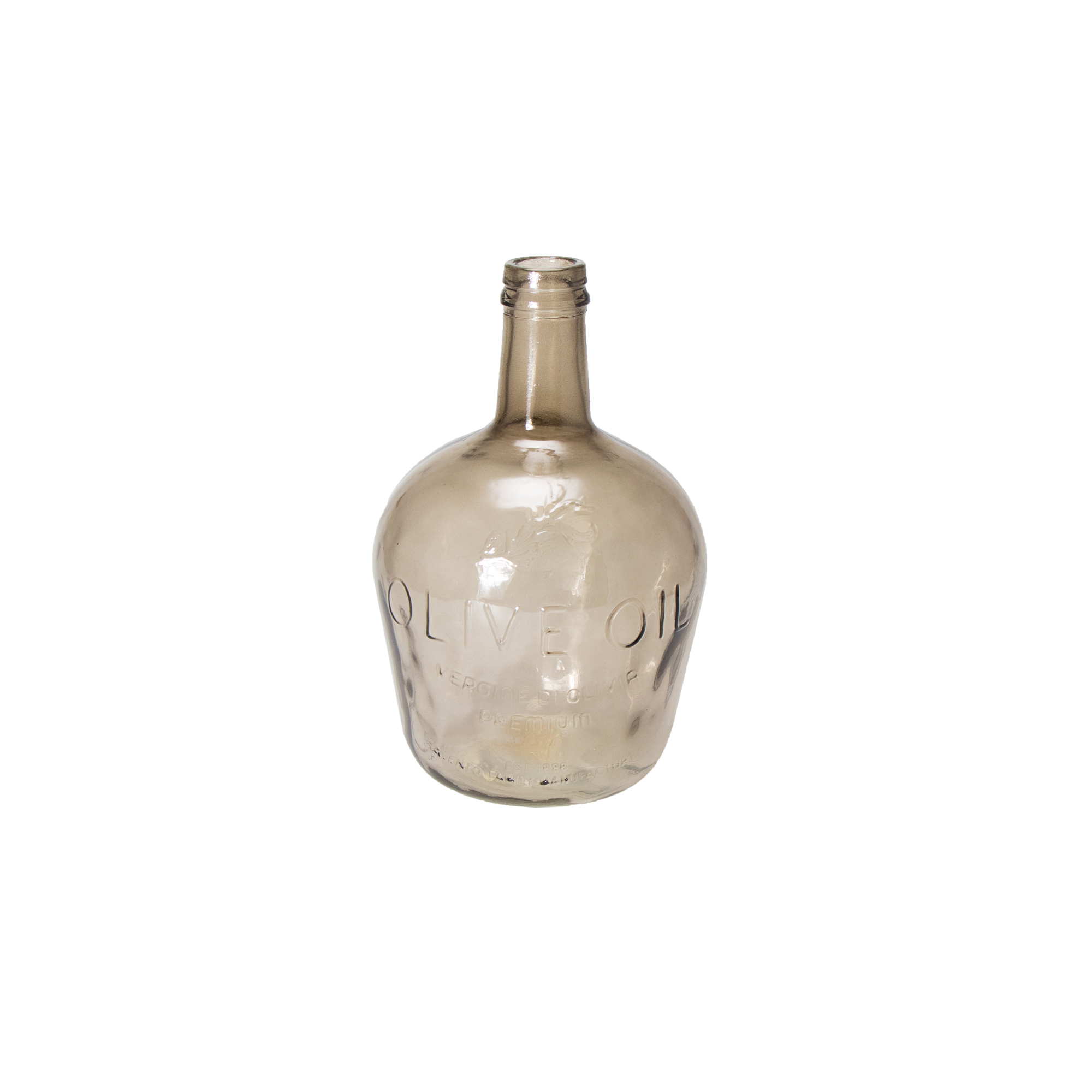 Jarra forma garraf&atilde;o taupe oilve oil 4l