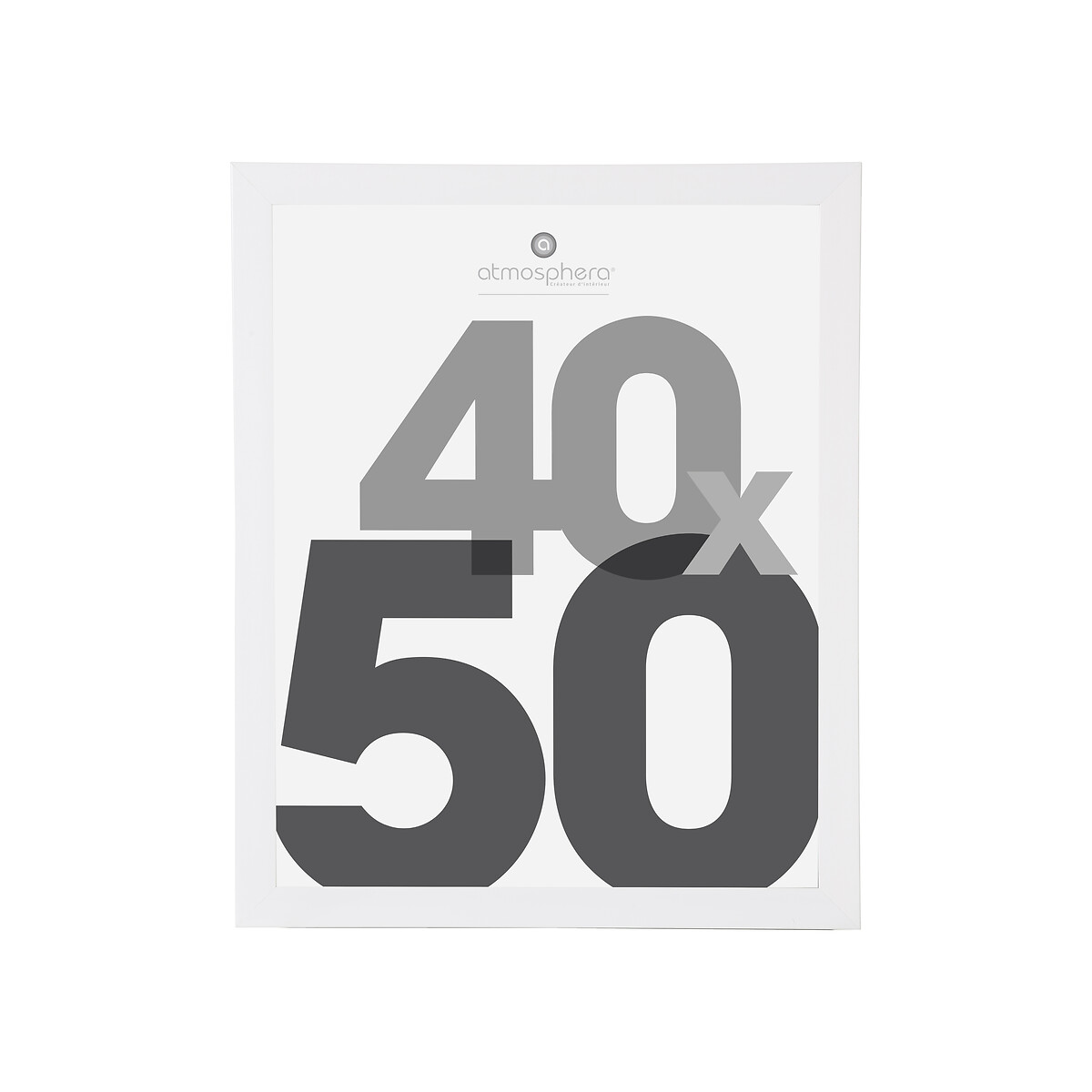 Moldura para fotos branca 40x50cm