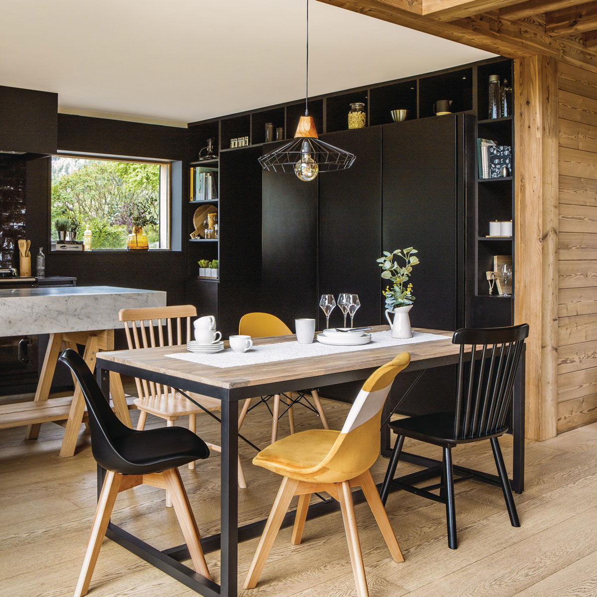 Cadeira BAYA preta,  Cadeira BAYA preta