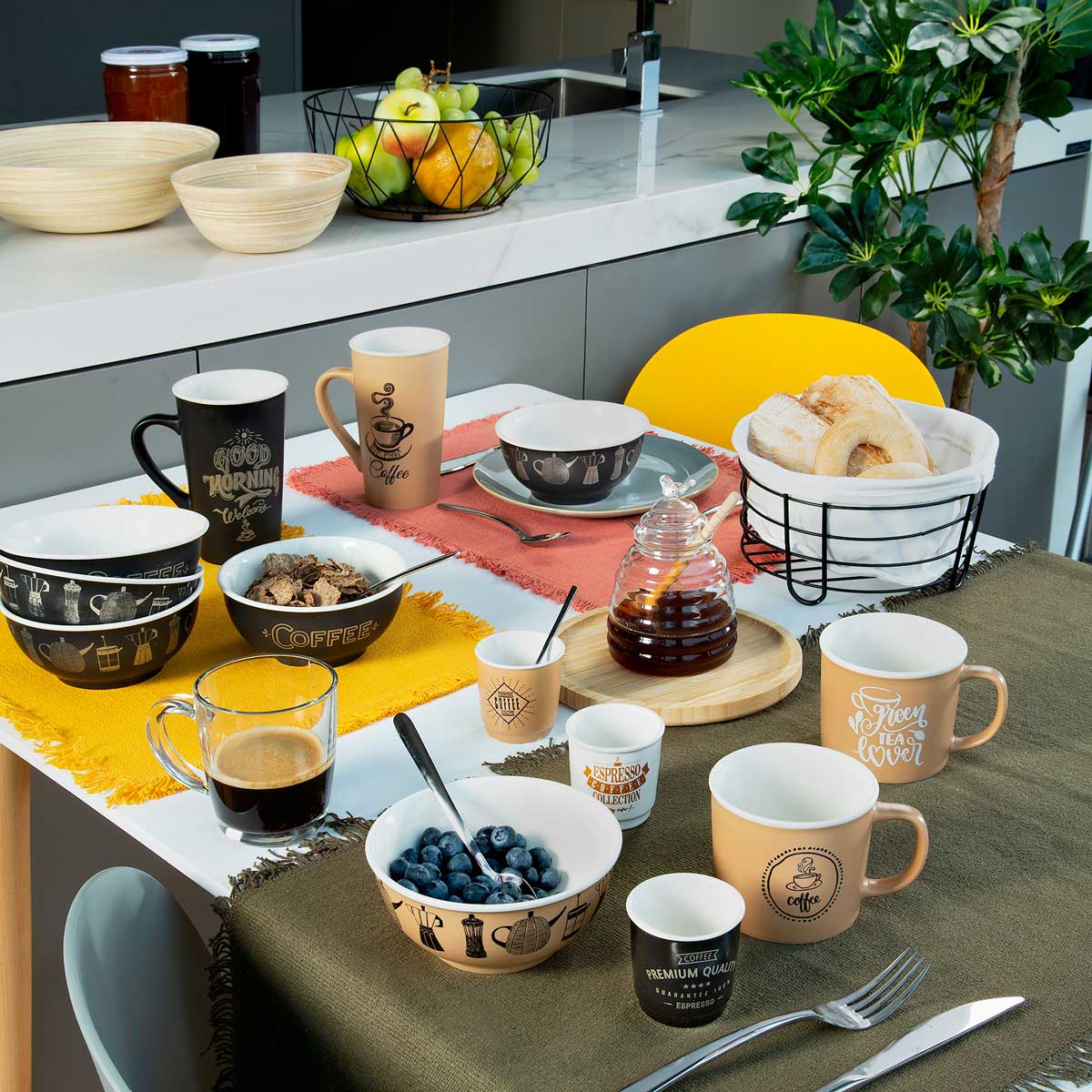 Caneca em vidro 34cl