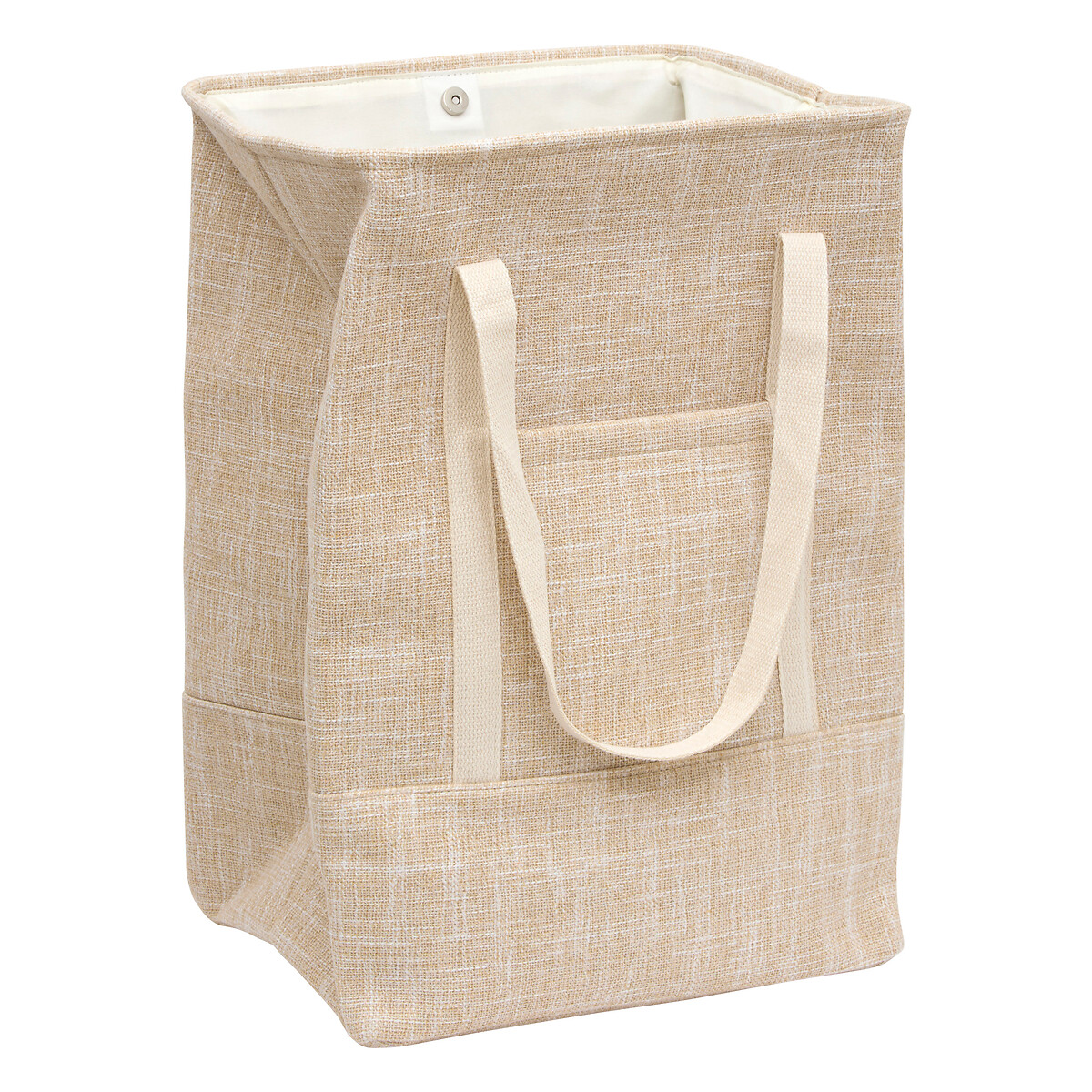 Cesto para roupa wc 70l bege