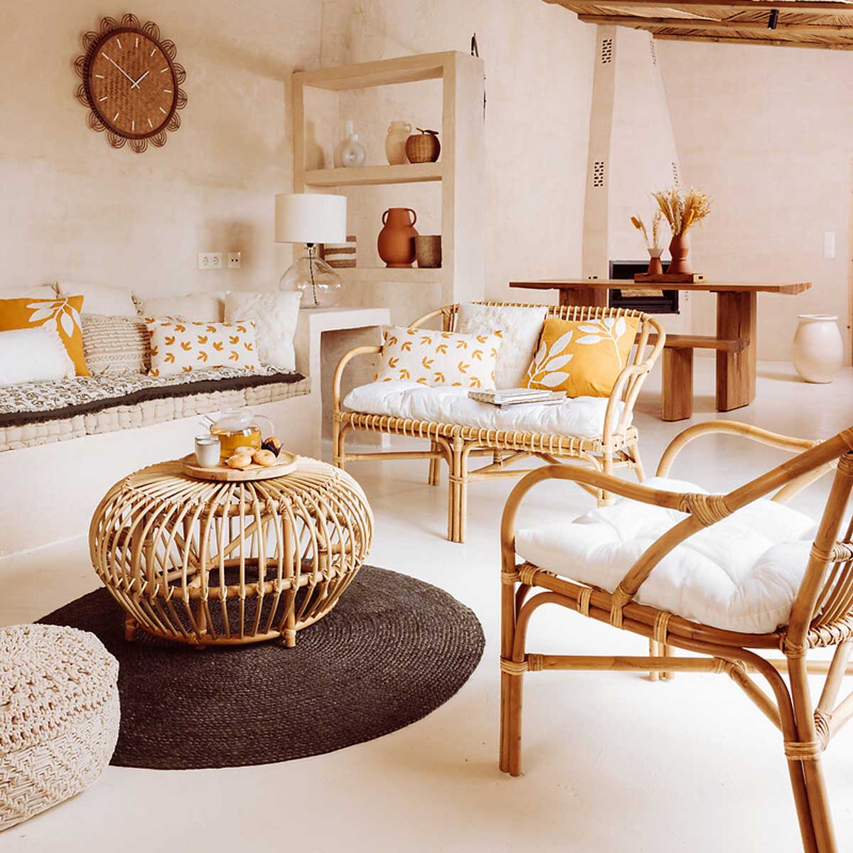 Candeeiro de mesa melly de vidro