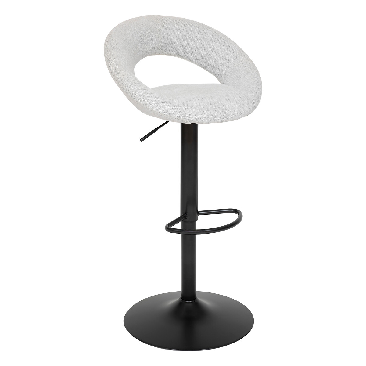 Conjunto de 2 bancos bar SASHA cinza 103cm