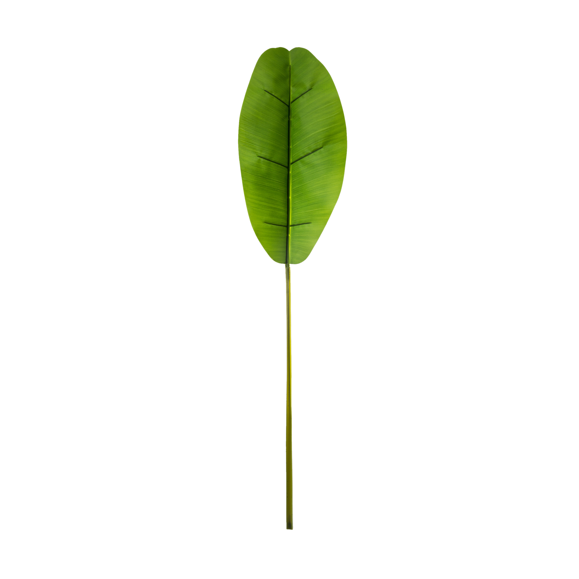 Haste verde de FOLHA bananeira artificial 117cm