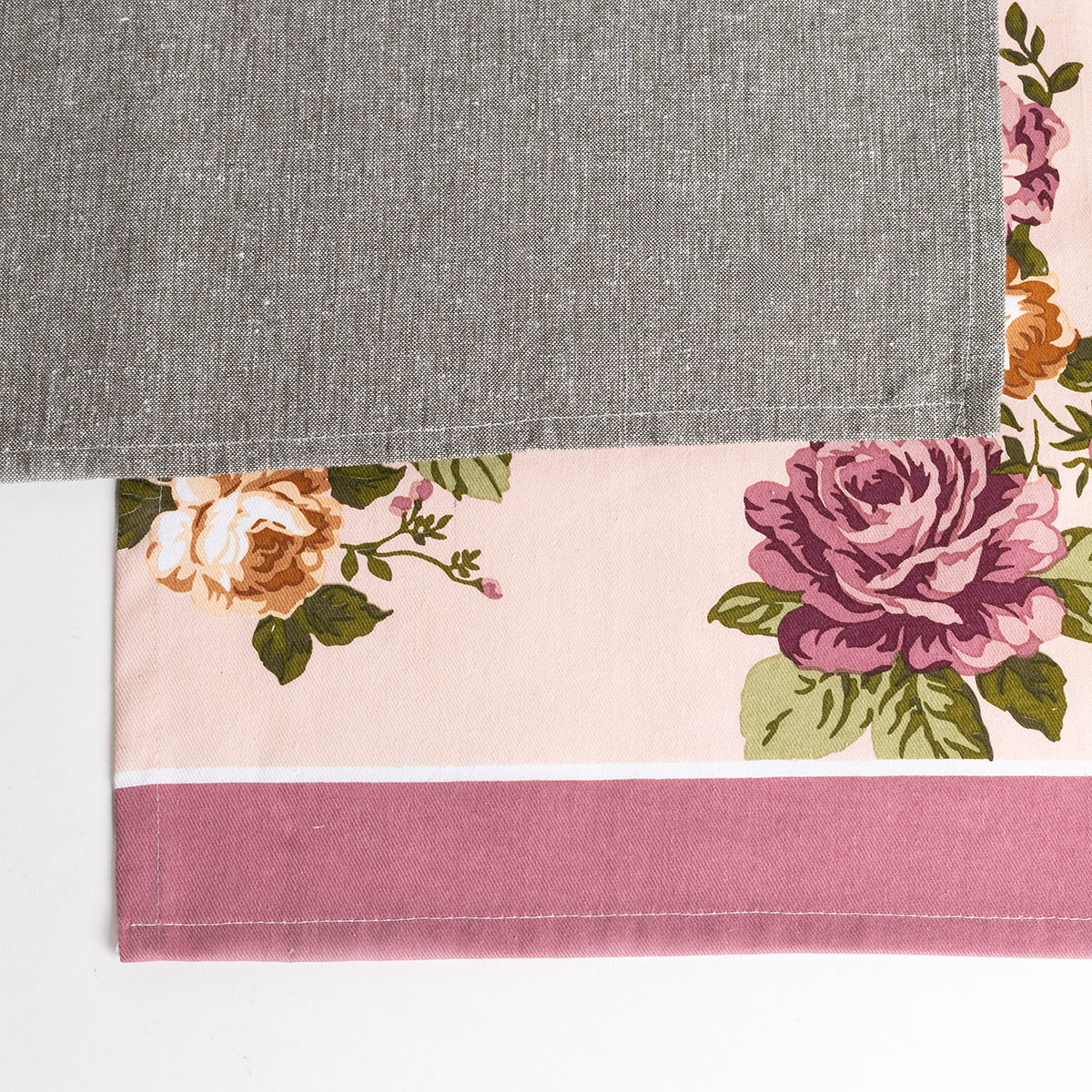 Conjunto de 2 panos BELLISSIMA ANNABEL rosa 46x65cm