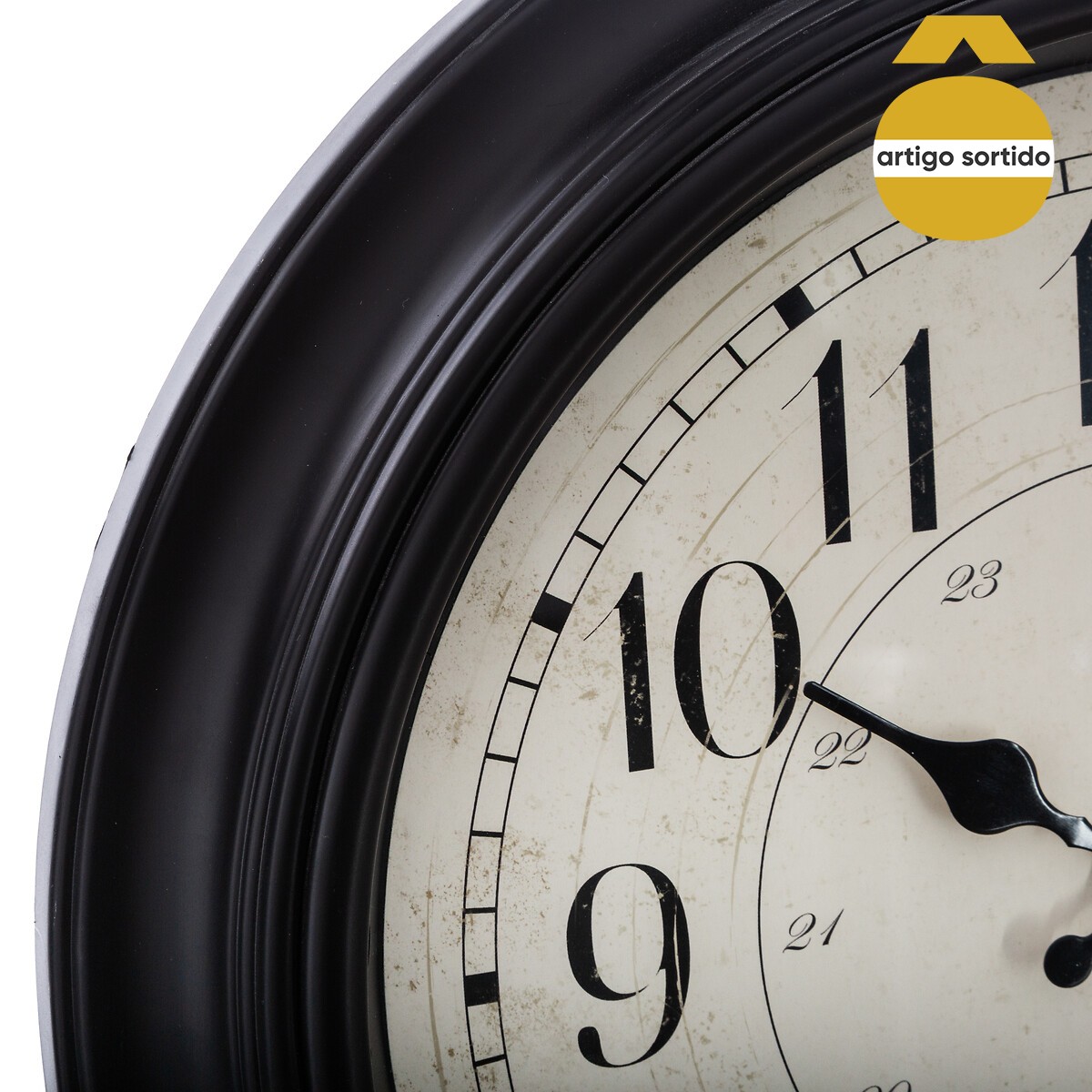 Relógio decorativo de parede 39cm