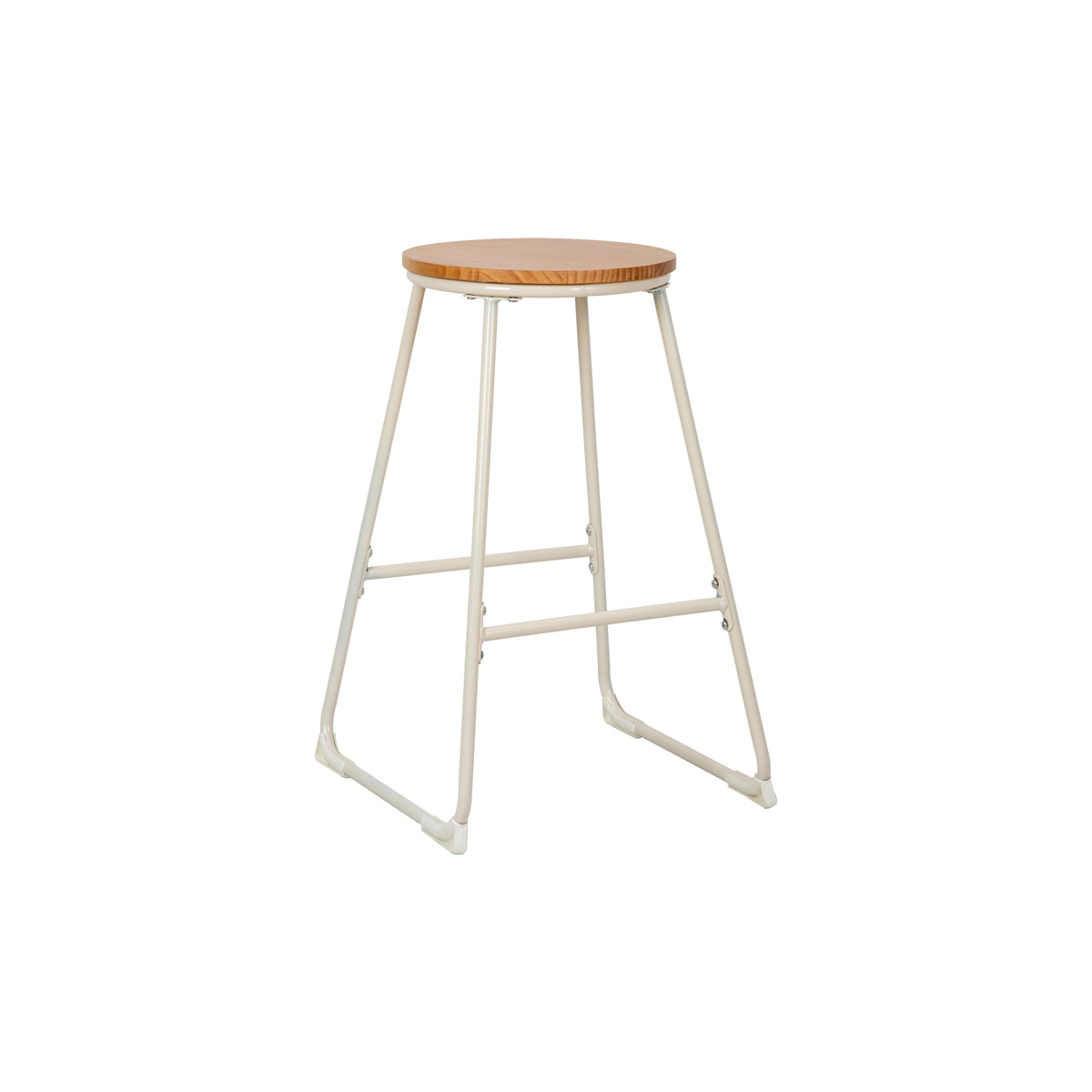 Conjunto de bar HAZEL mesa e 2 bancos ivory
