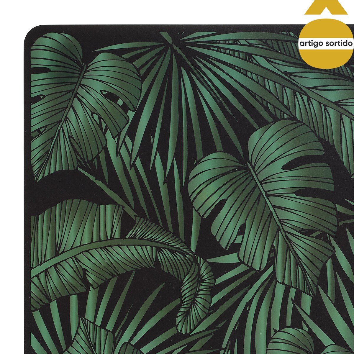 Individual de mesa jungle  verde 30x45cm