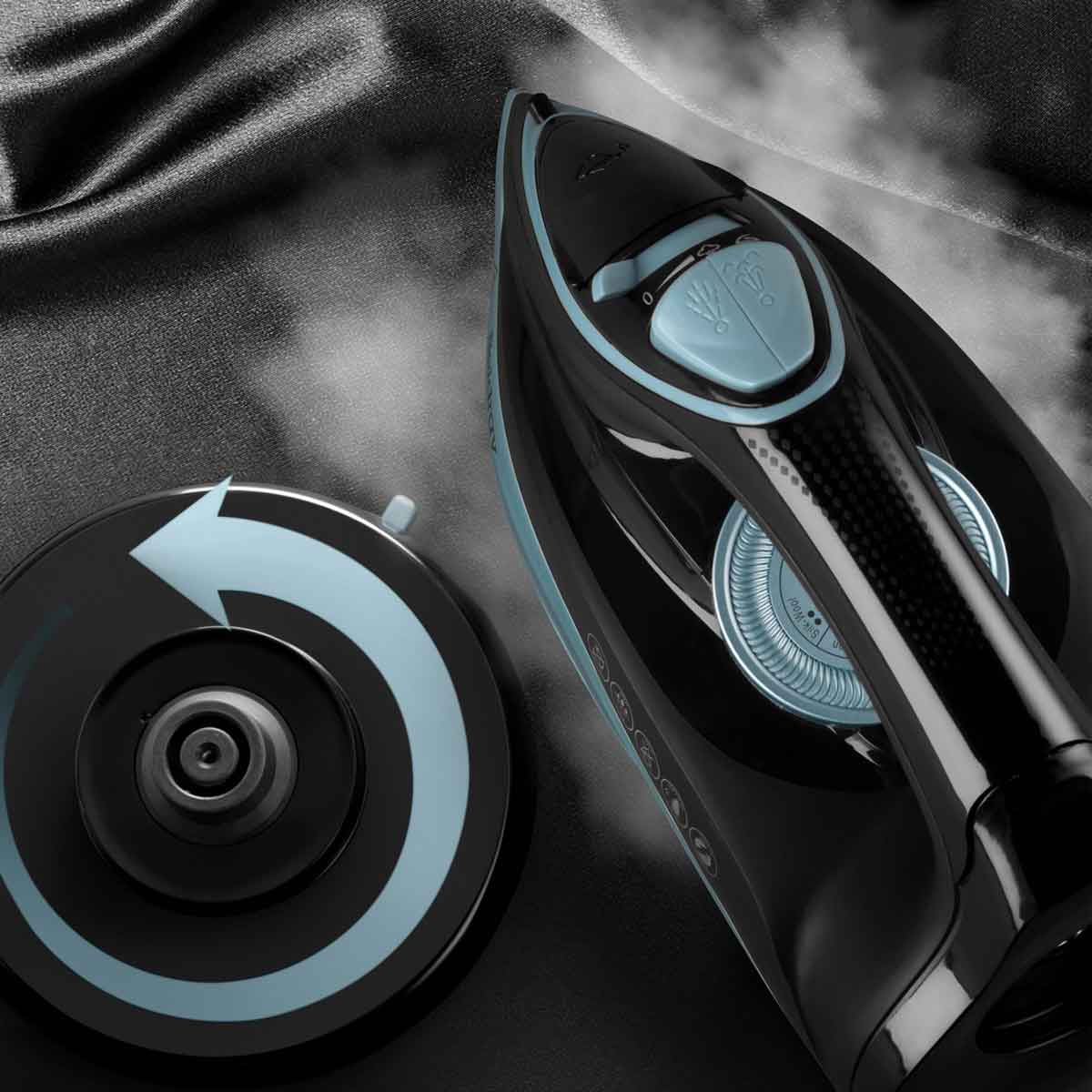 Ferro a vapor sem fio 2 em 1 BELDRAY 2600w,  Ferro a vapor sem fio 2 em 1 BELDRAY 2600w