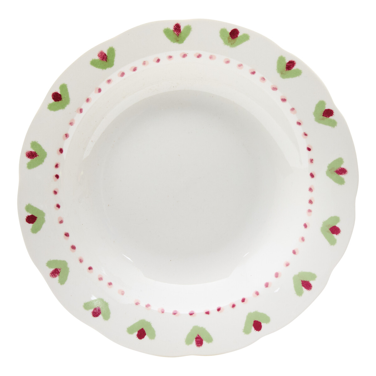 Prato de sopa FLEUR DE ROSE 23cm
