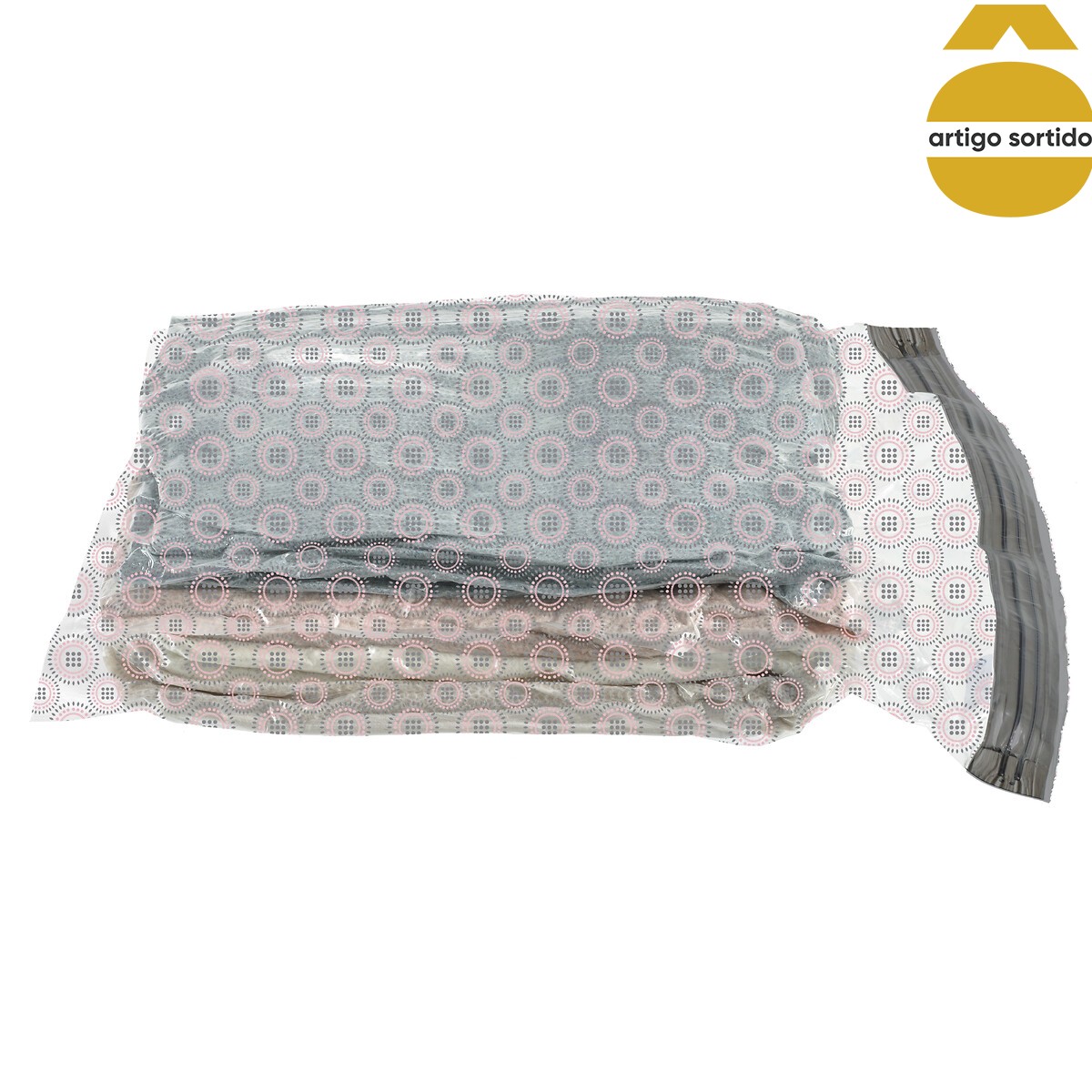 Conjunto de 5 sacos em vácuo decorados