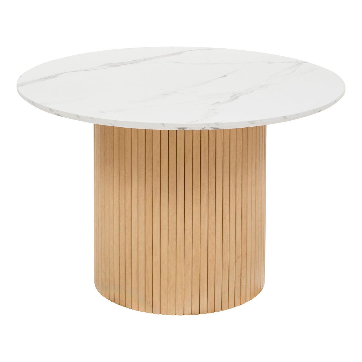 Mesa de jantar HOMELYA efeito m&aacute;rmore
