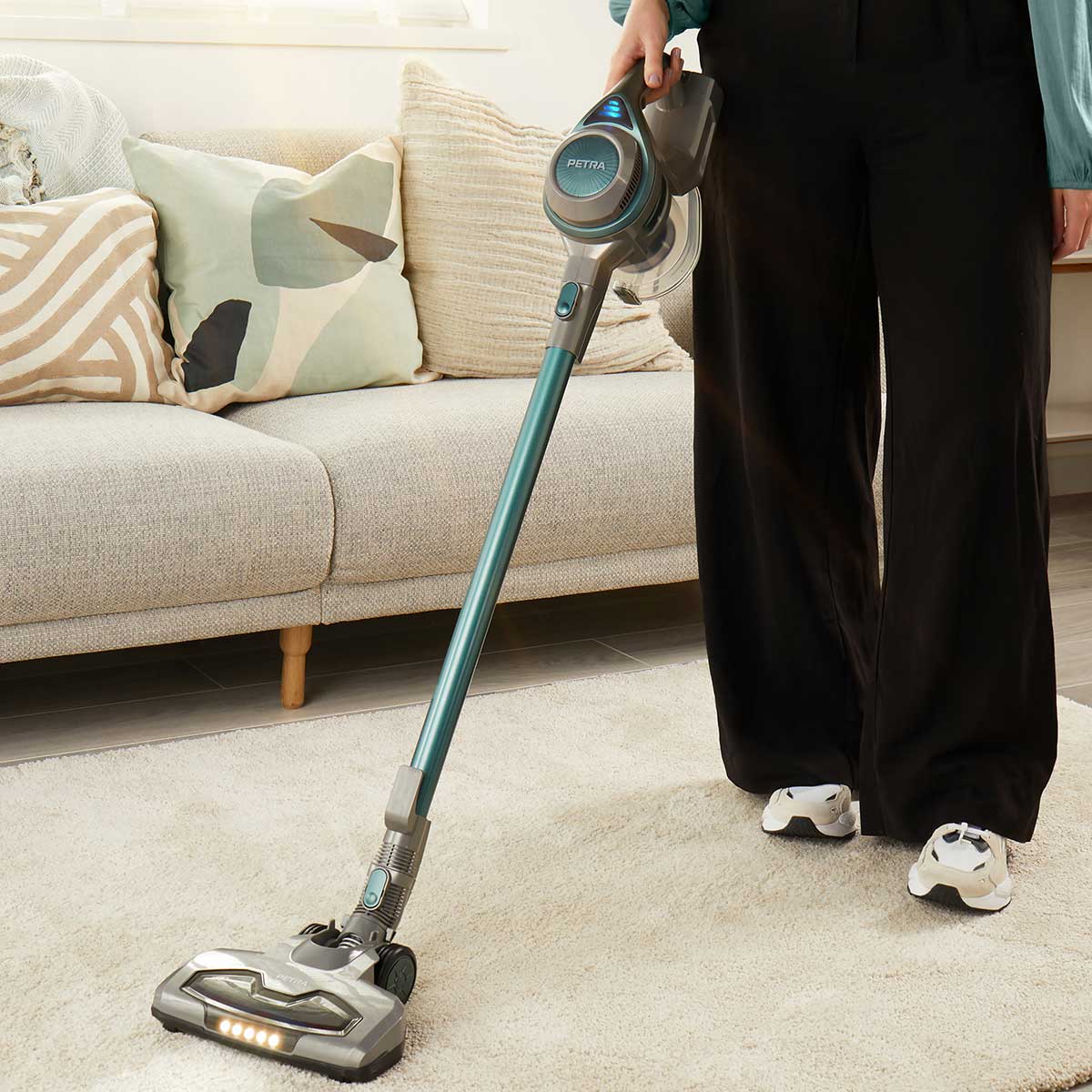 Aspirador vertical Petra sem fio 22,2v,  Aspirador vertical Petra sem fio 22,2v