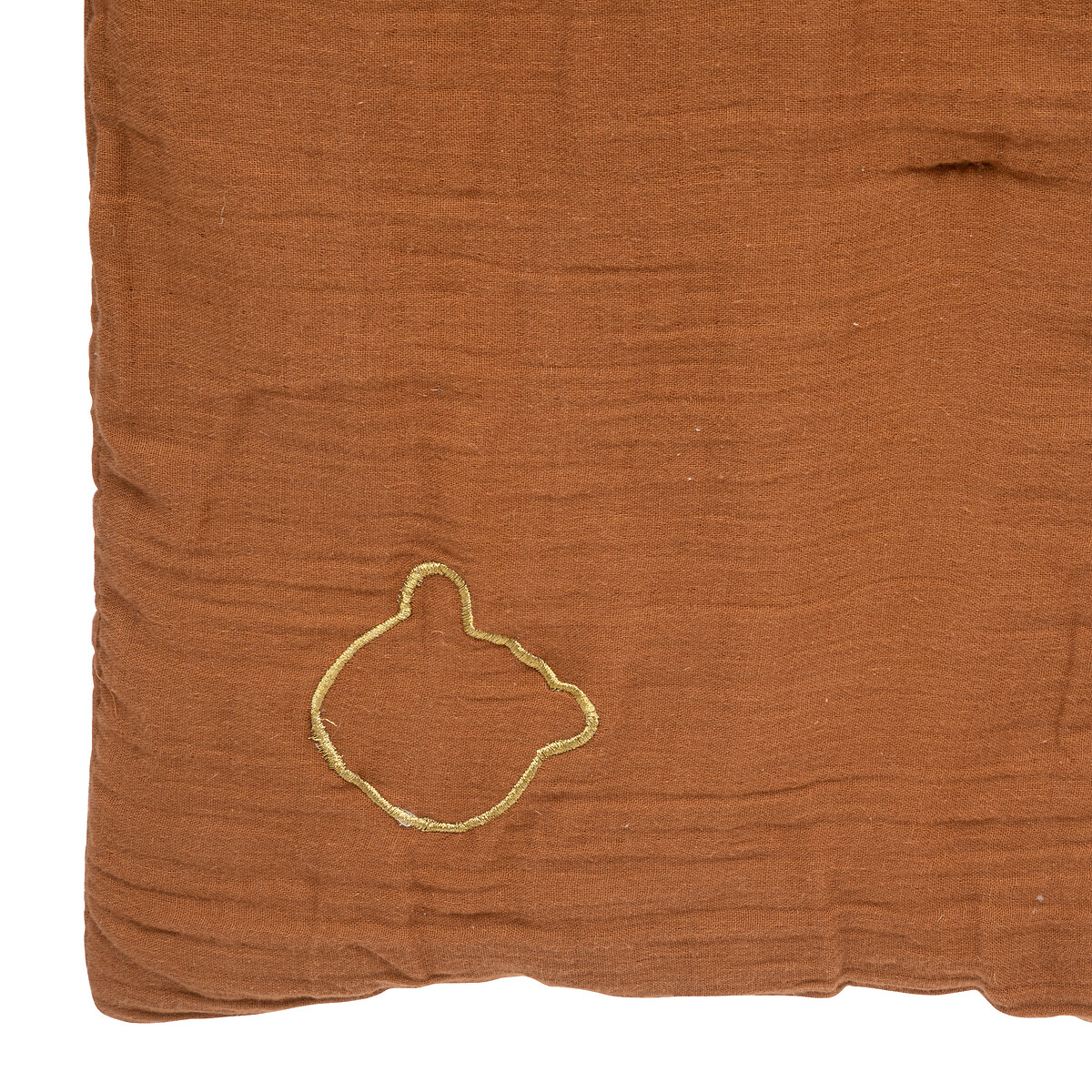 Edred&atilde;o gaze terracota 100x140cm