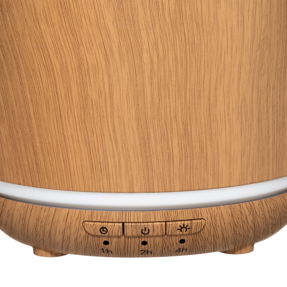 Difusor castanho em madeira com led 250ml