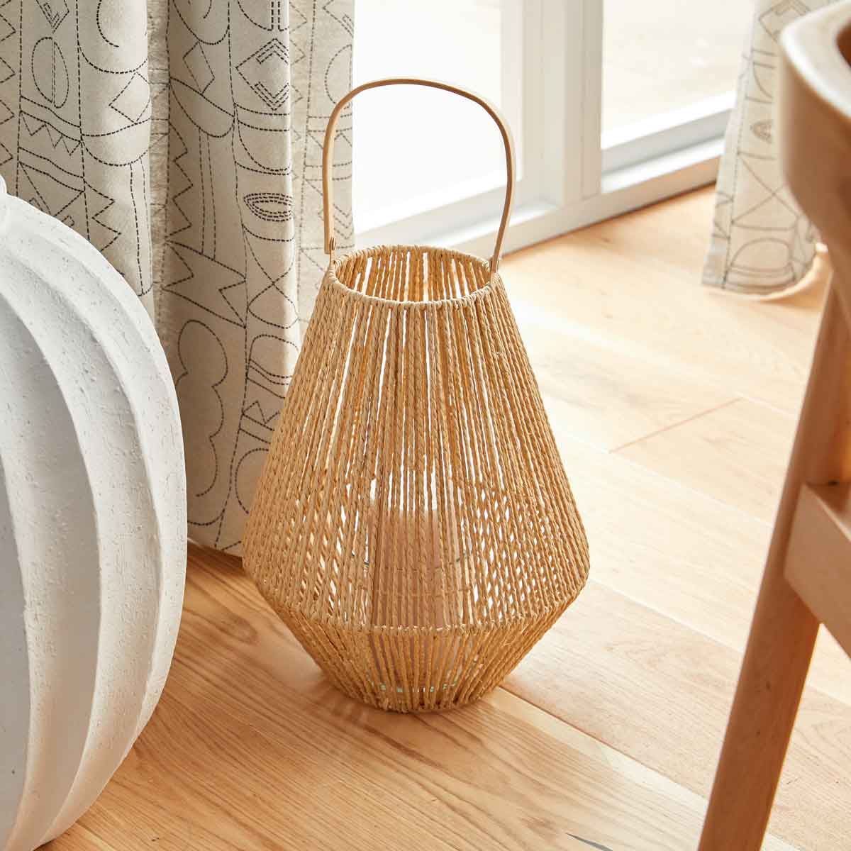 Lanterna ROSS castanho 26cm