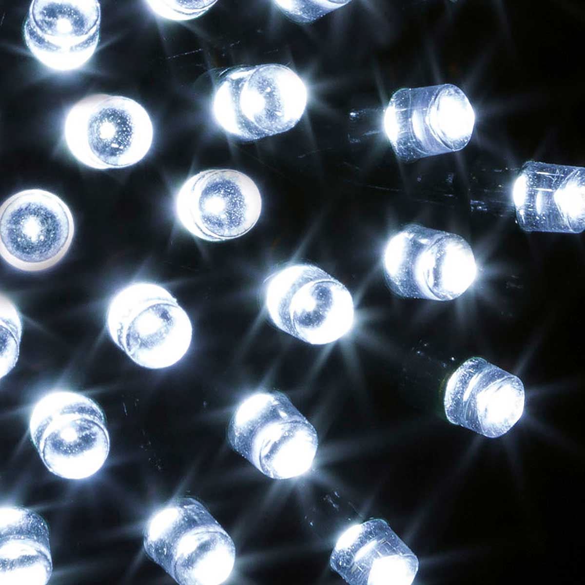 Série luminosa de natal branco frio 300 leds 30m