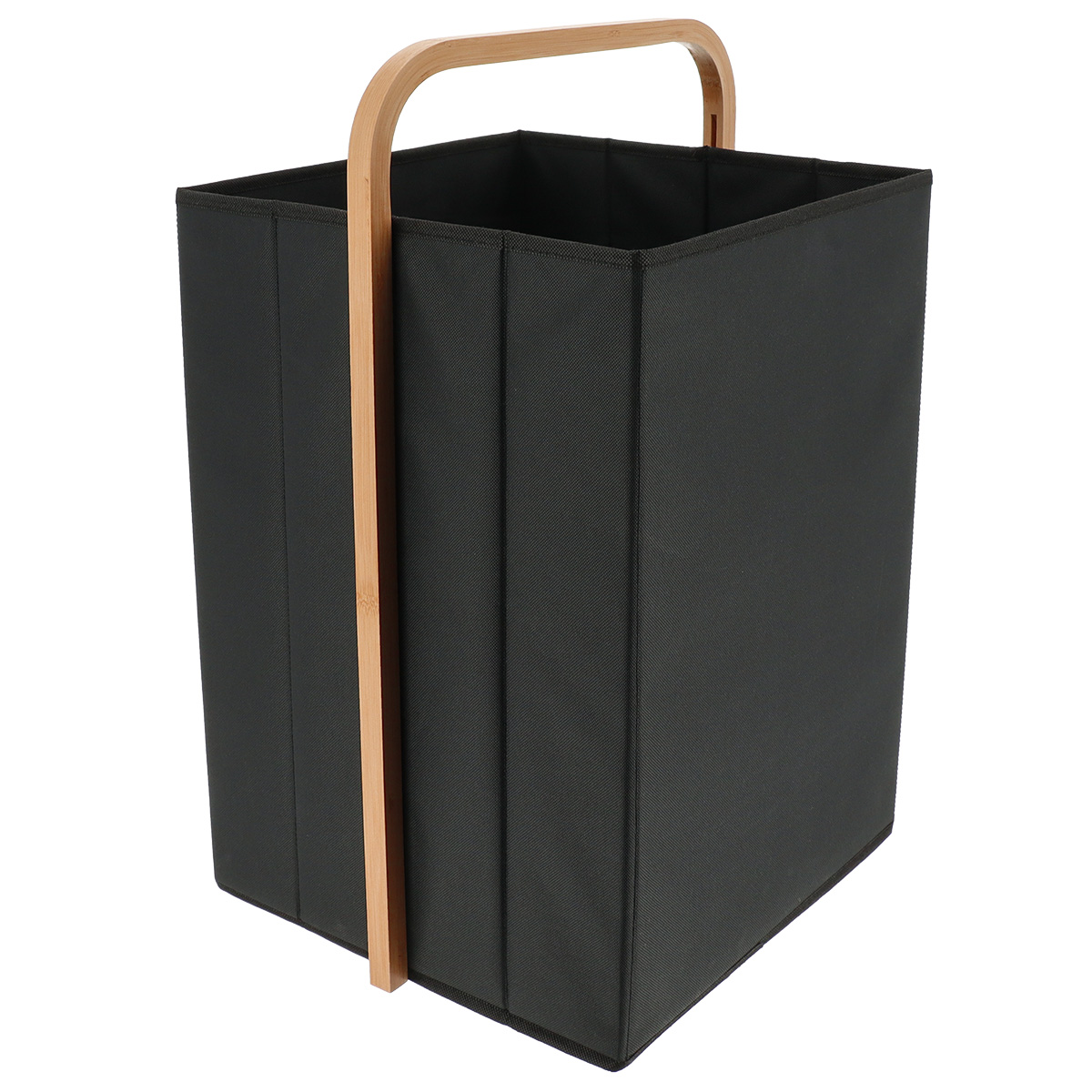 Cesto de roupa wc preto 42l