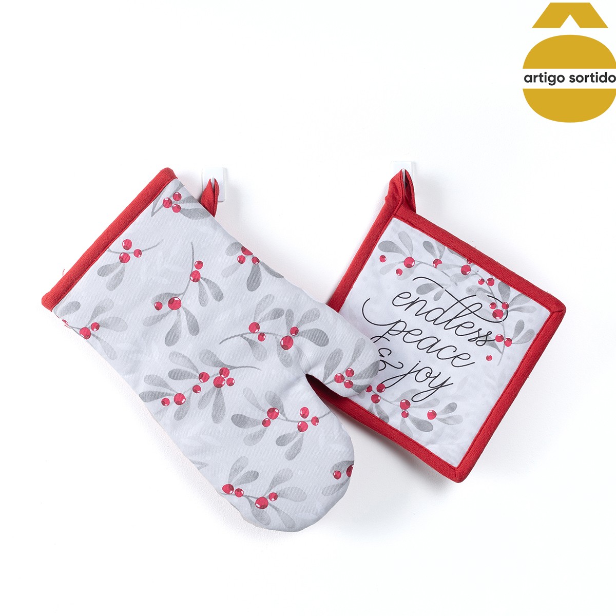 Conjunto de luva e pega SWEDEN GNOME