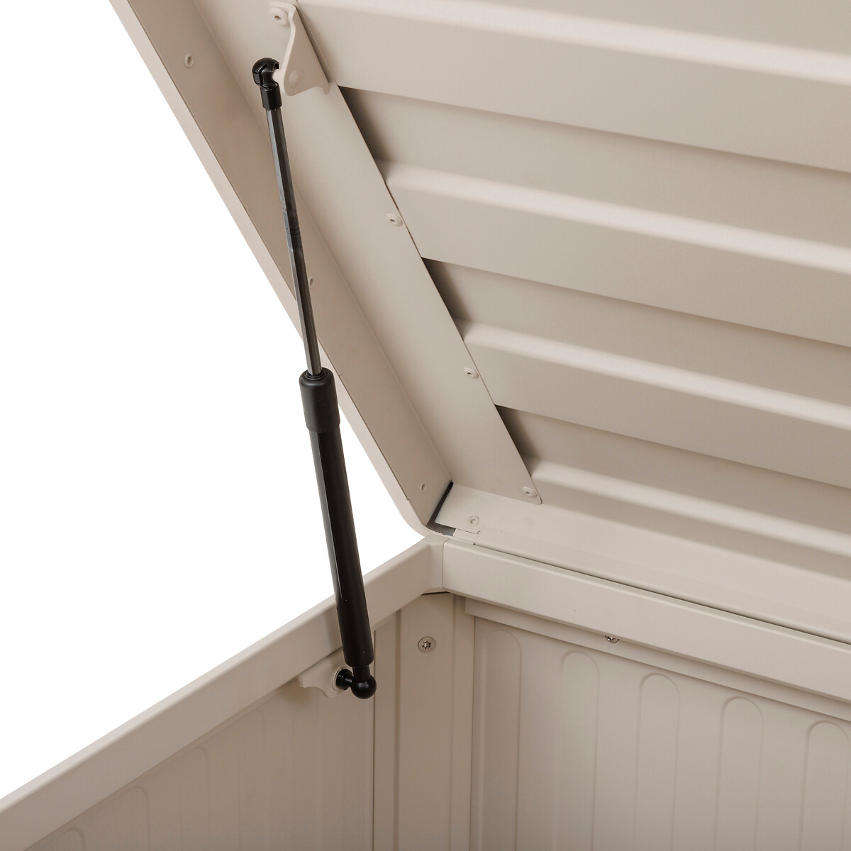 Baú arrumação EDENIO aço argile