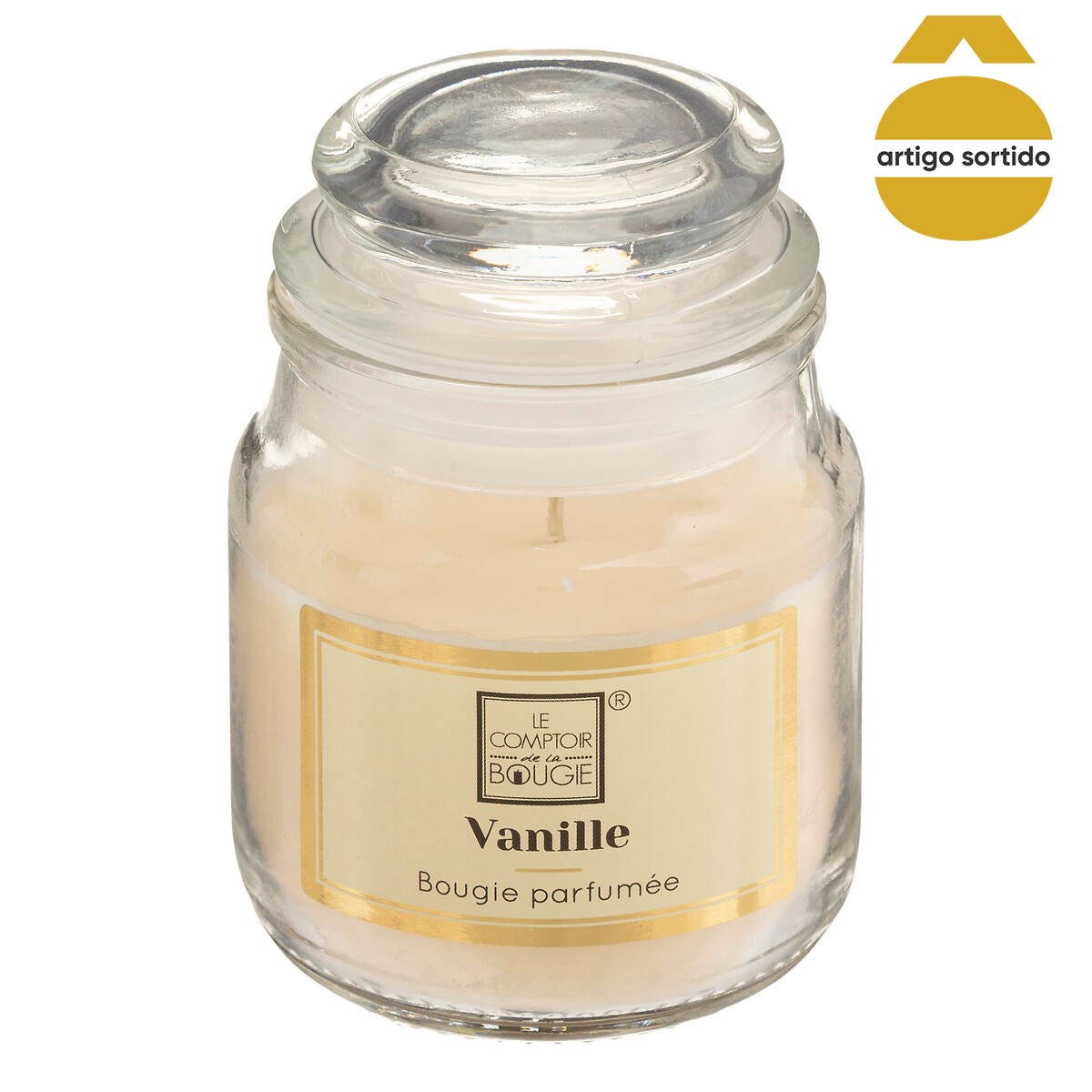 Vela perfumada em copo vidro