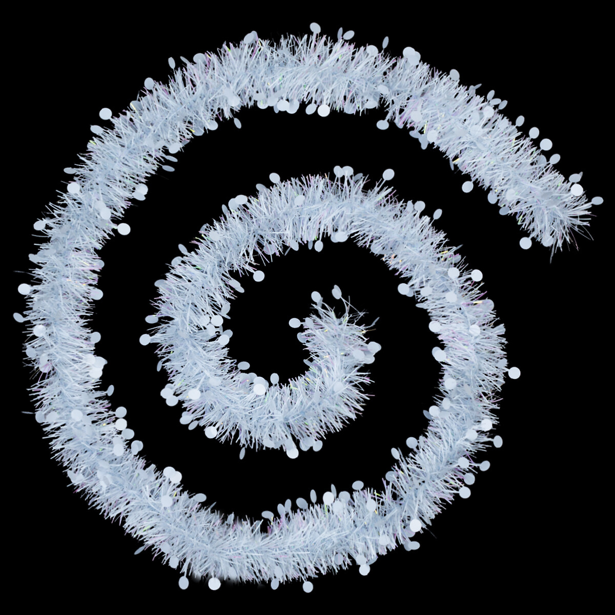 Grinalda pastel branca