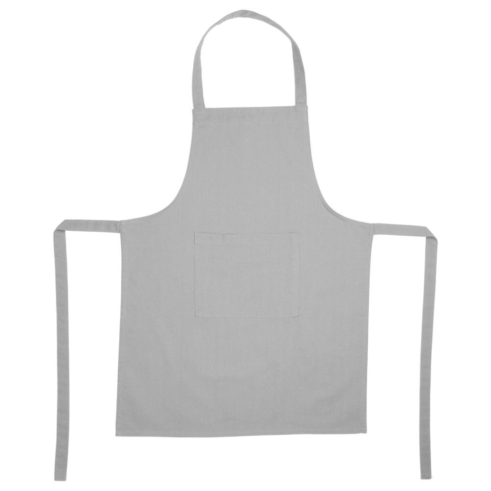 Avental de cozinha cinzento