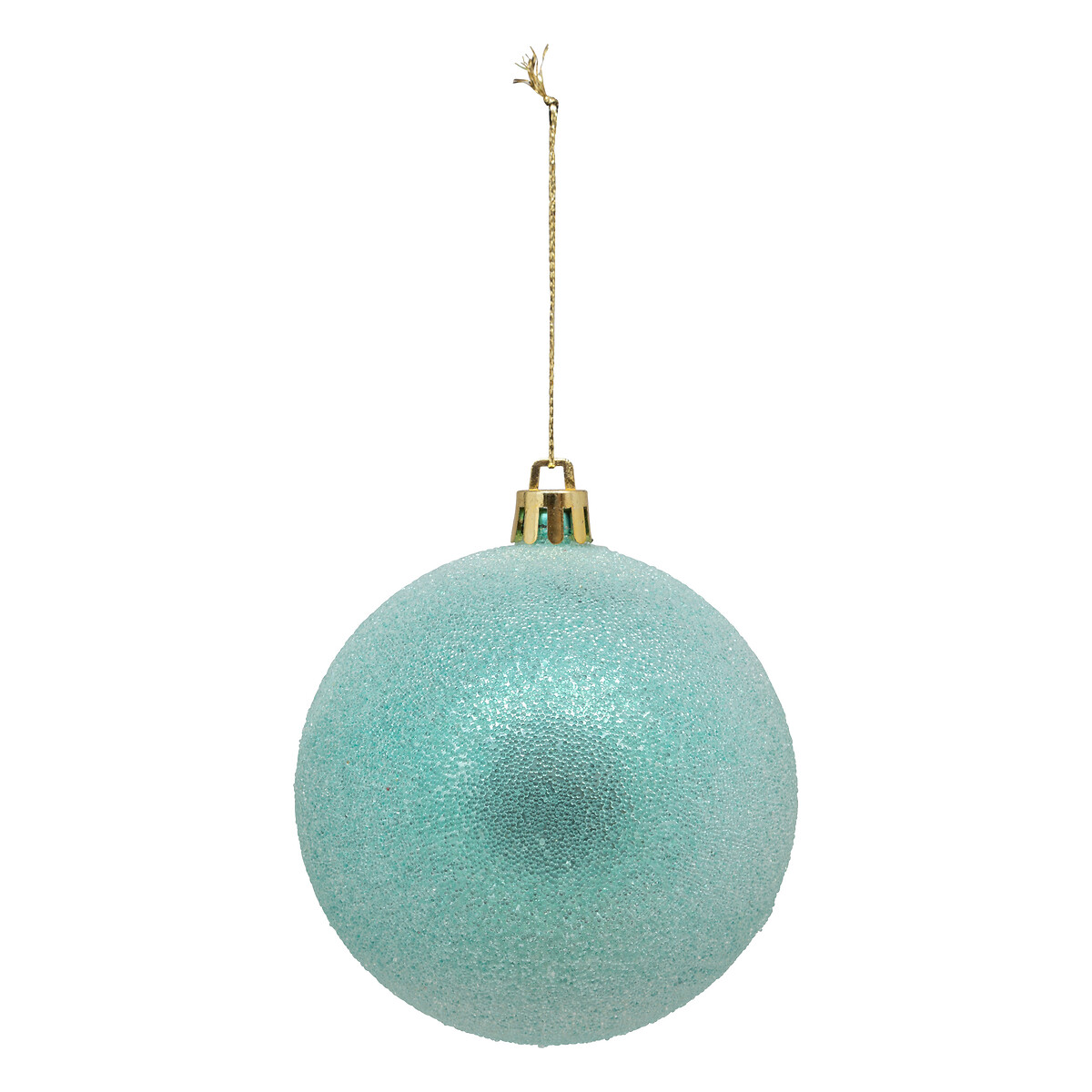 Bola verde com glitter GEADA 8cm