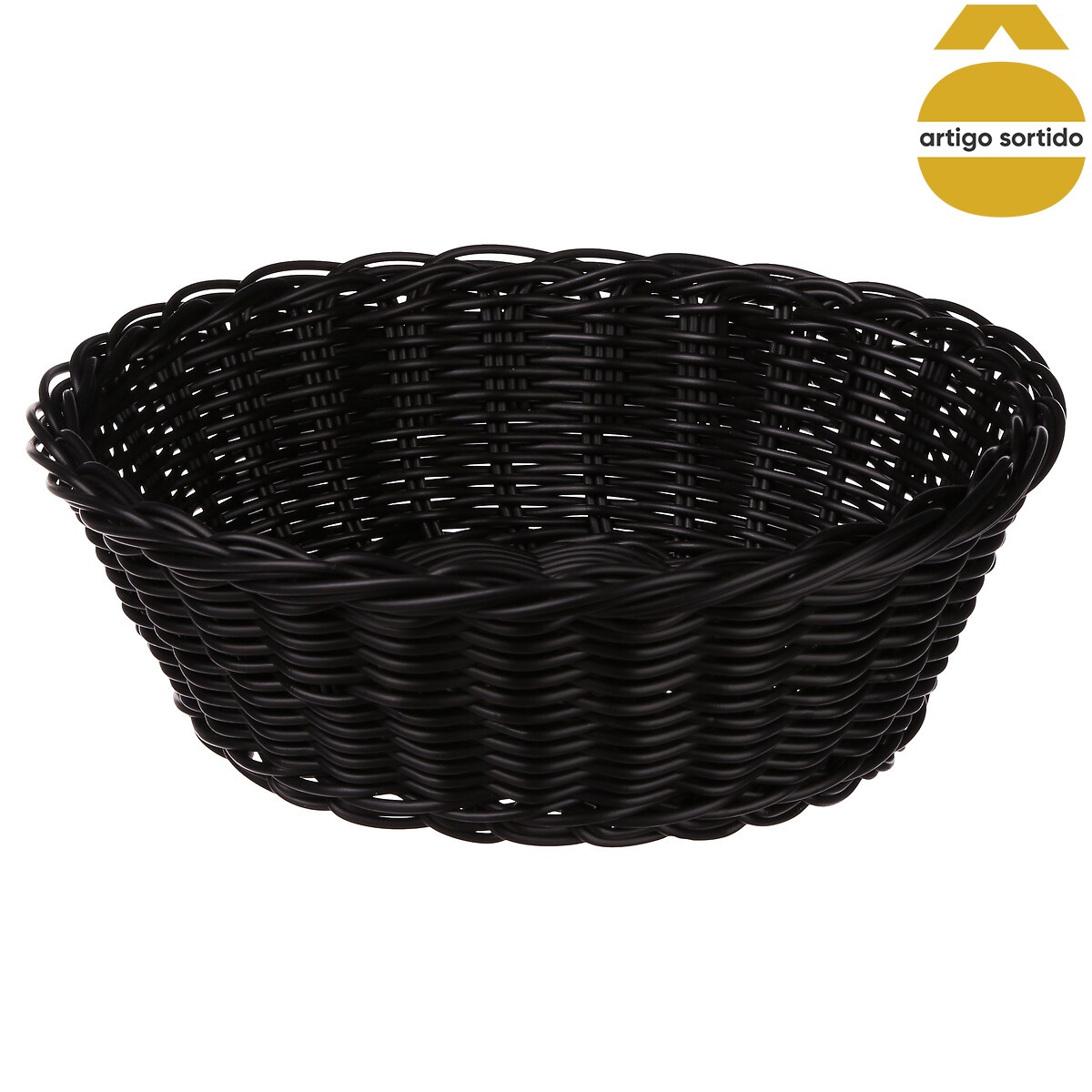 Cesto de p&atilde;o redondo 21cm