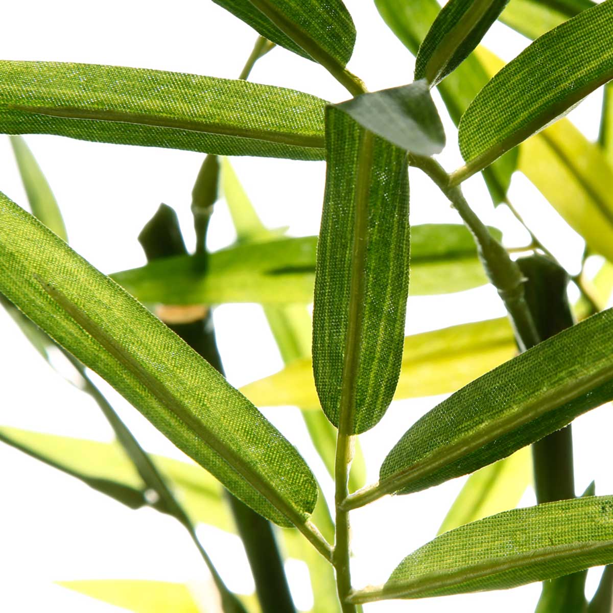 Vaso com planta de bambu artifical