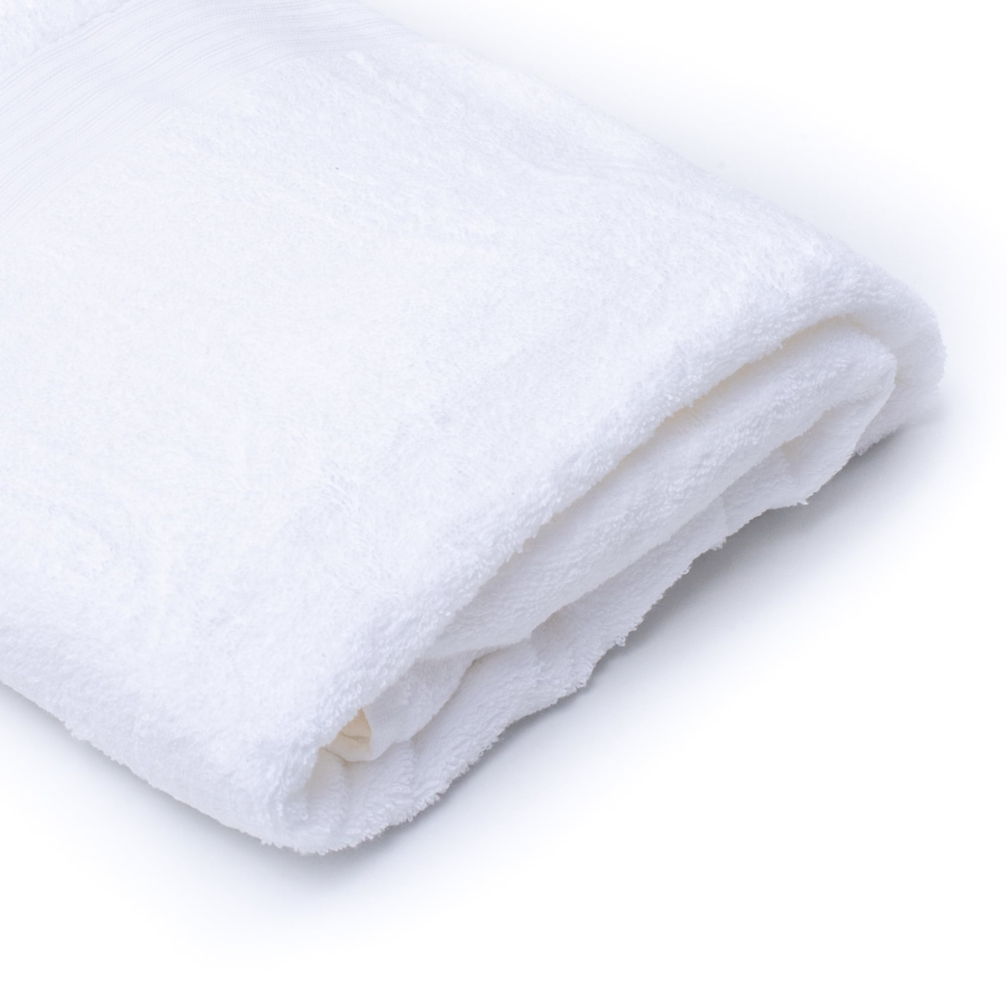 Toalha len&ccedil;ol de banho branco TIMELESS 100x150cm