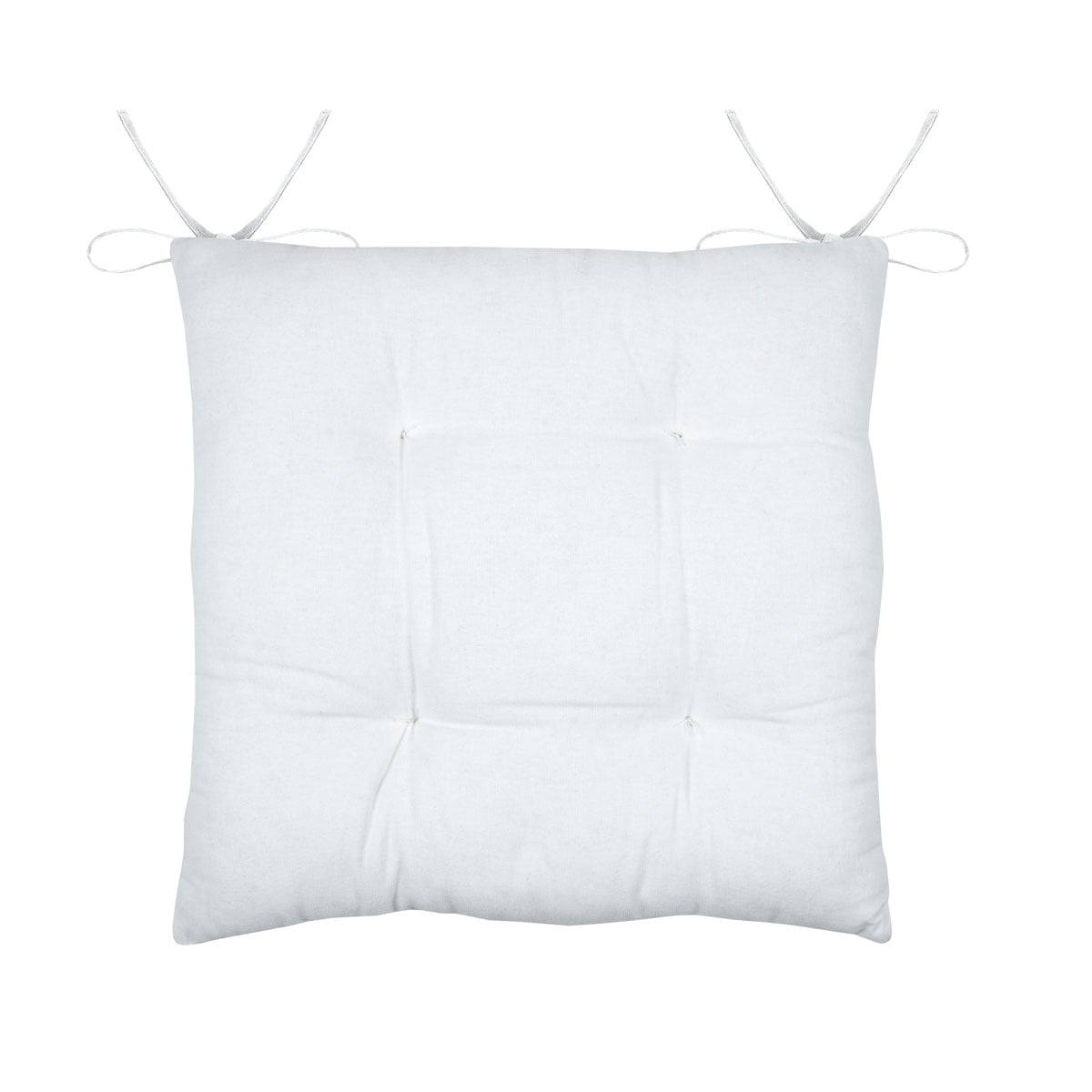 Coxim para cadeira JOANNY cru 38x38cm