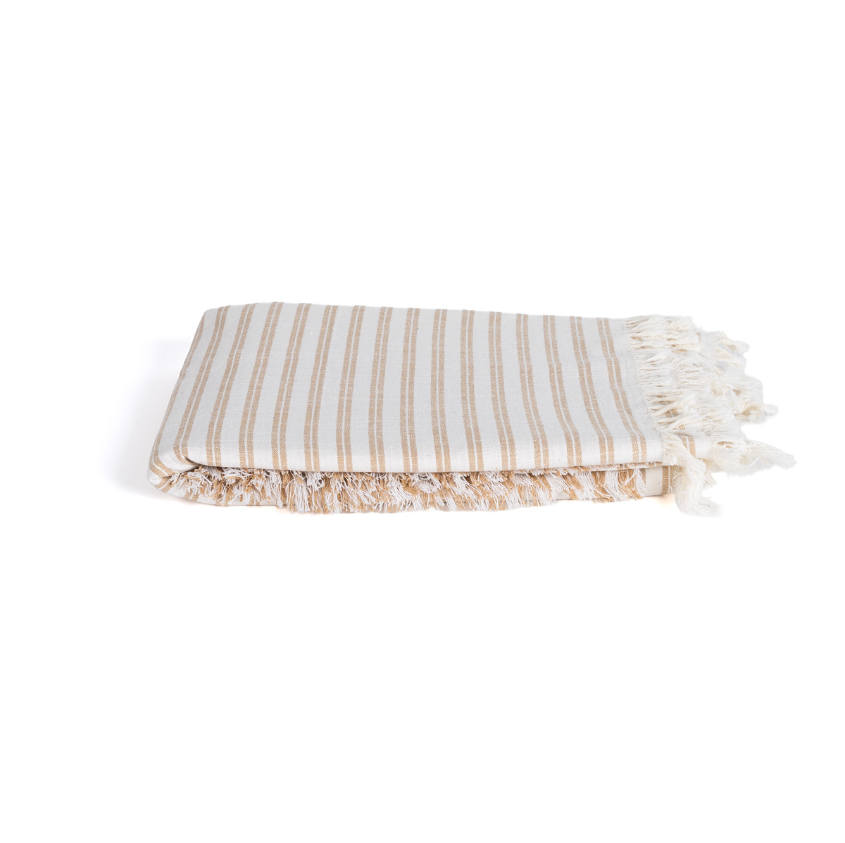 Toalha de mesa SLUB STRIPES bege 140x320cm