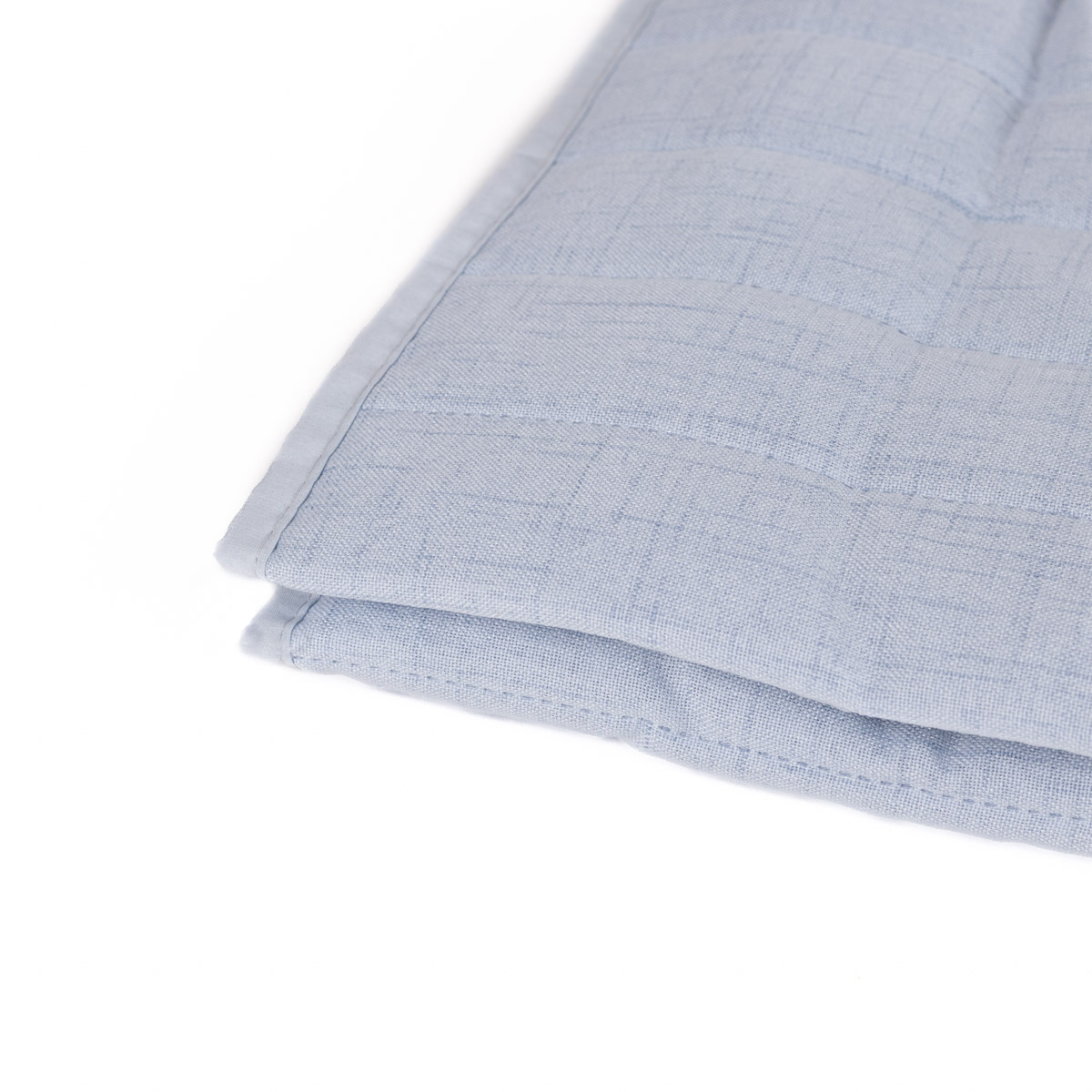 Colcha efeito linho AVALON azul claro 250x270cm