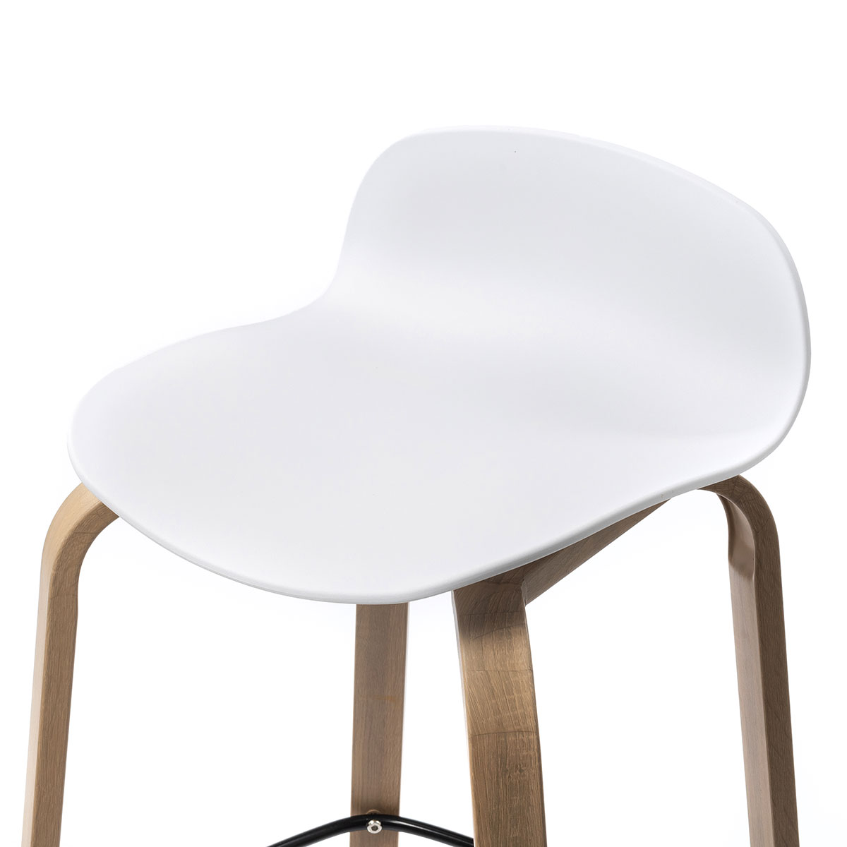 Banco de bar DANTE branco