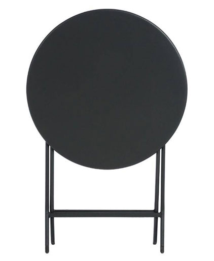 Mesa dobr&aacute;vel GREENSBORO redonda cinza